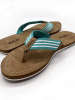 Boho Bold Boho Bold Woven Strap Flip Flops -
