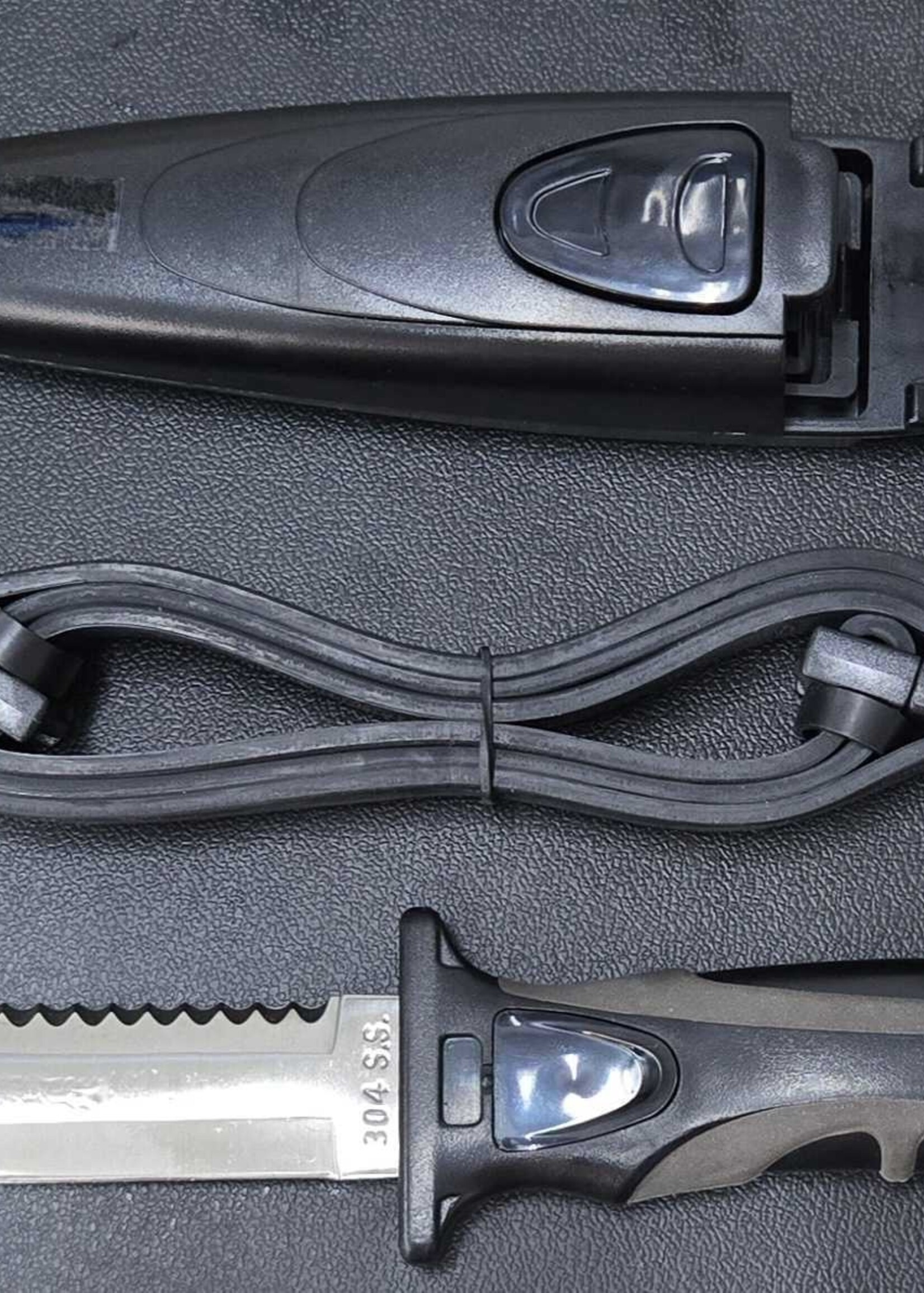 Sea Sports SeaSports Dive Knife w/ Hammer, Pointed