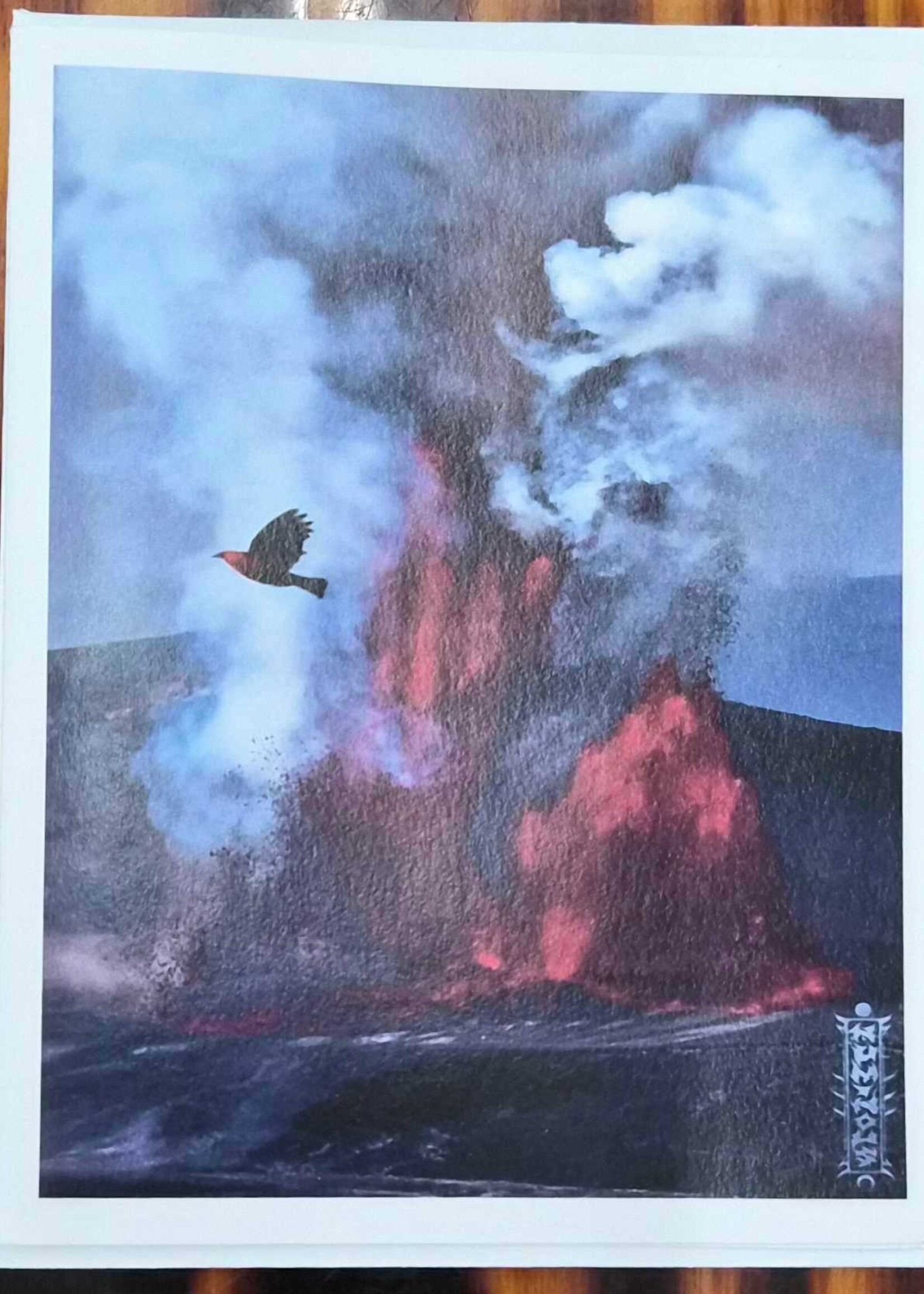 Numinous Realms Numinous Realms Photography - Apapane Volcanic Eruption