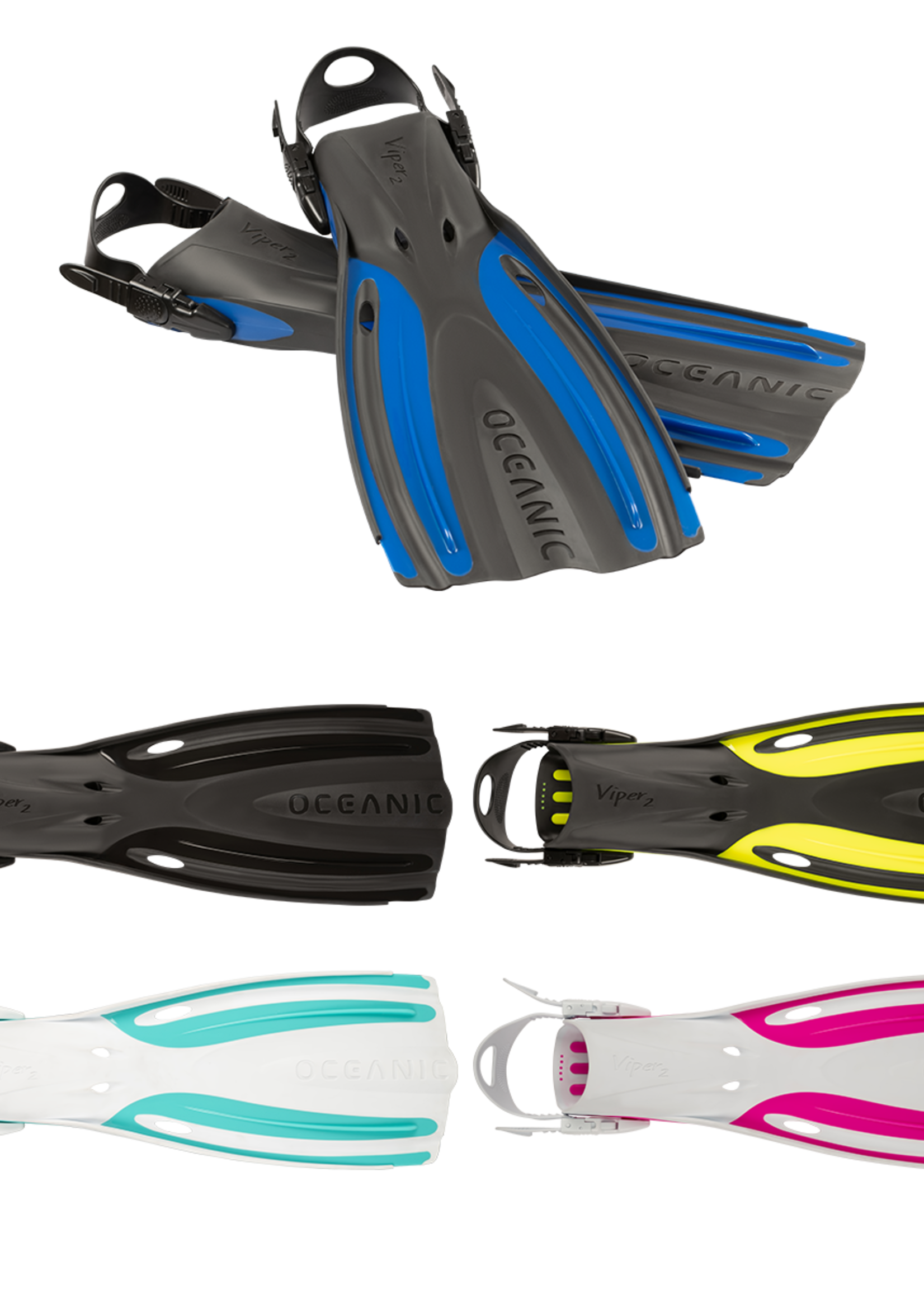 Oceanic Oceanic Viper 2 Open Heel Fins