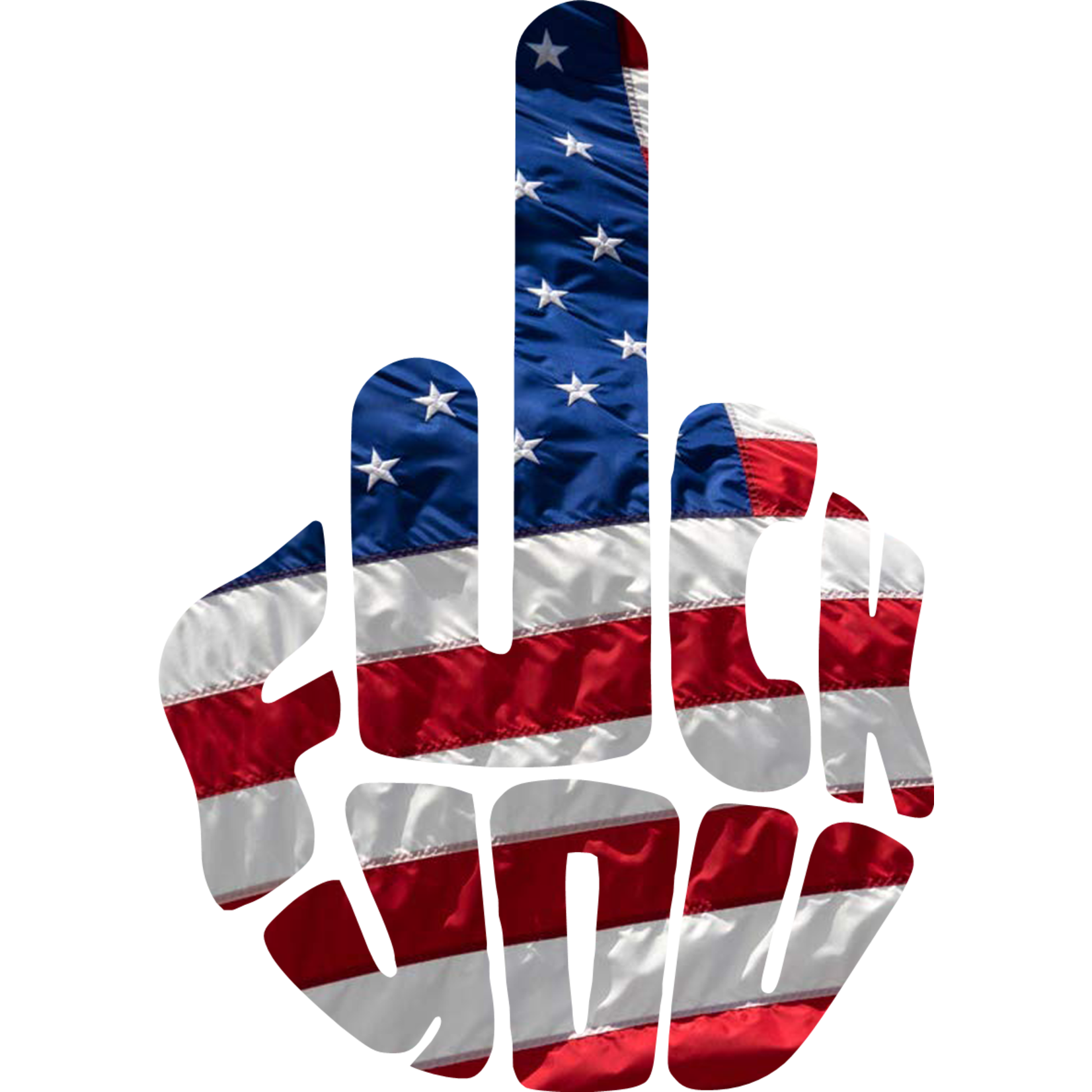 Darting Around American Flag F-You DTF