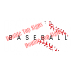 Darting Around Indians Baseball Leave It On The Field White - DTF Print