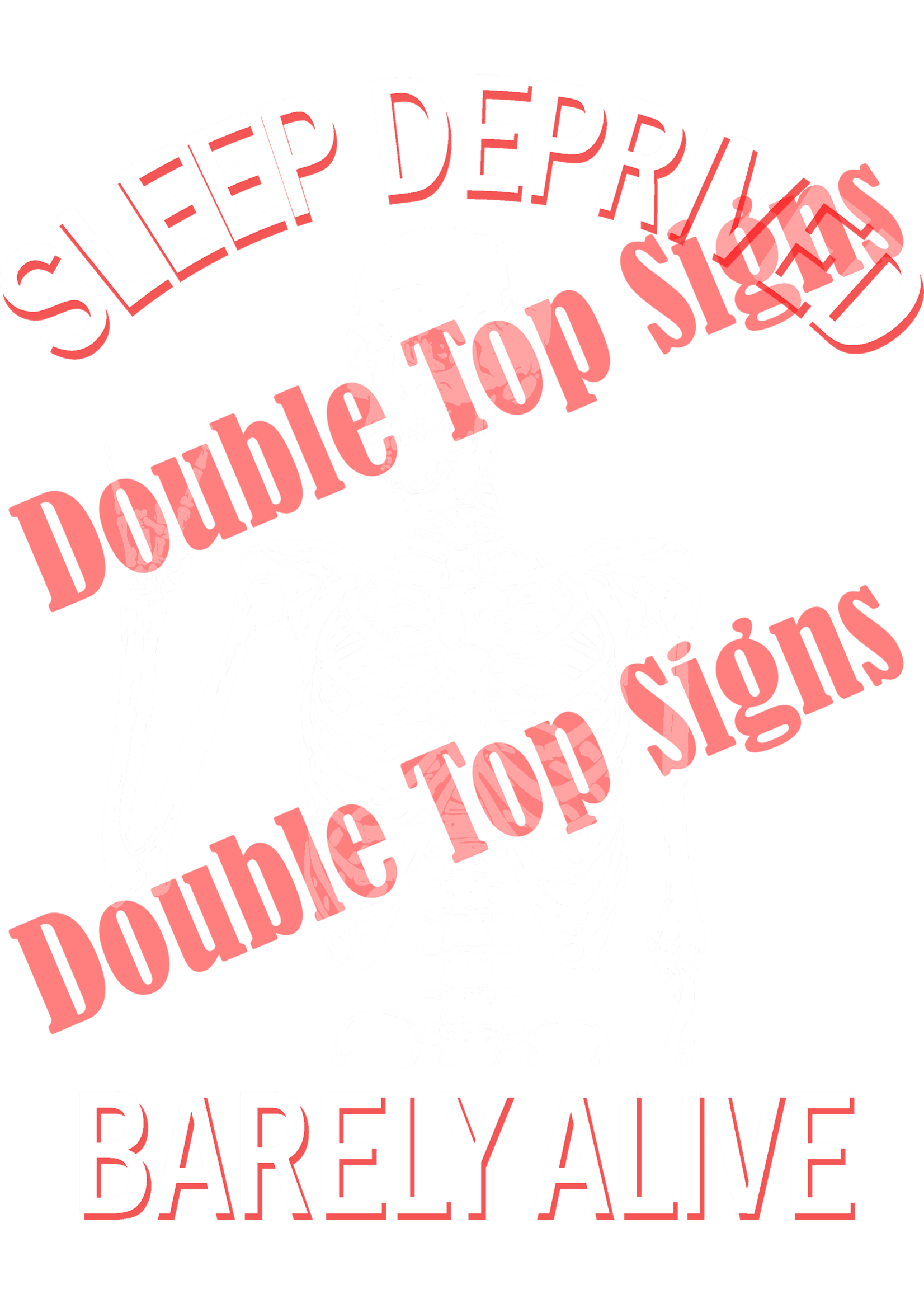 Darting Around Sleep Deprived Barely Alive 8.5x10.5 DTF