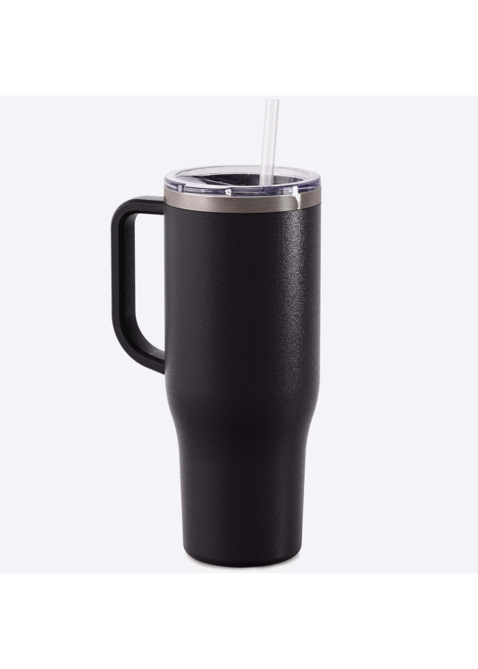 Maars Charger 40 Oz Tumbler - Matte Black