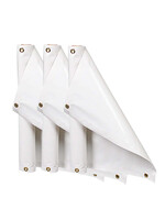 Endura EnduraMAX 10 oz. Premium Grommeted Banner Blanks White