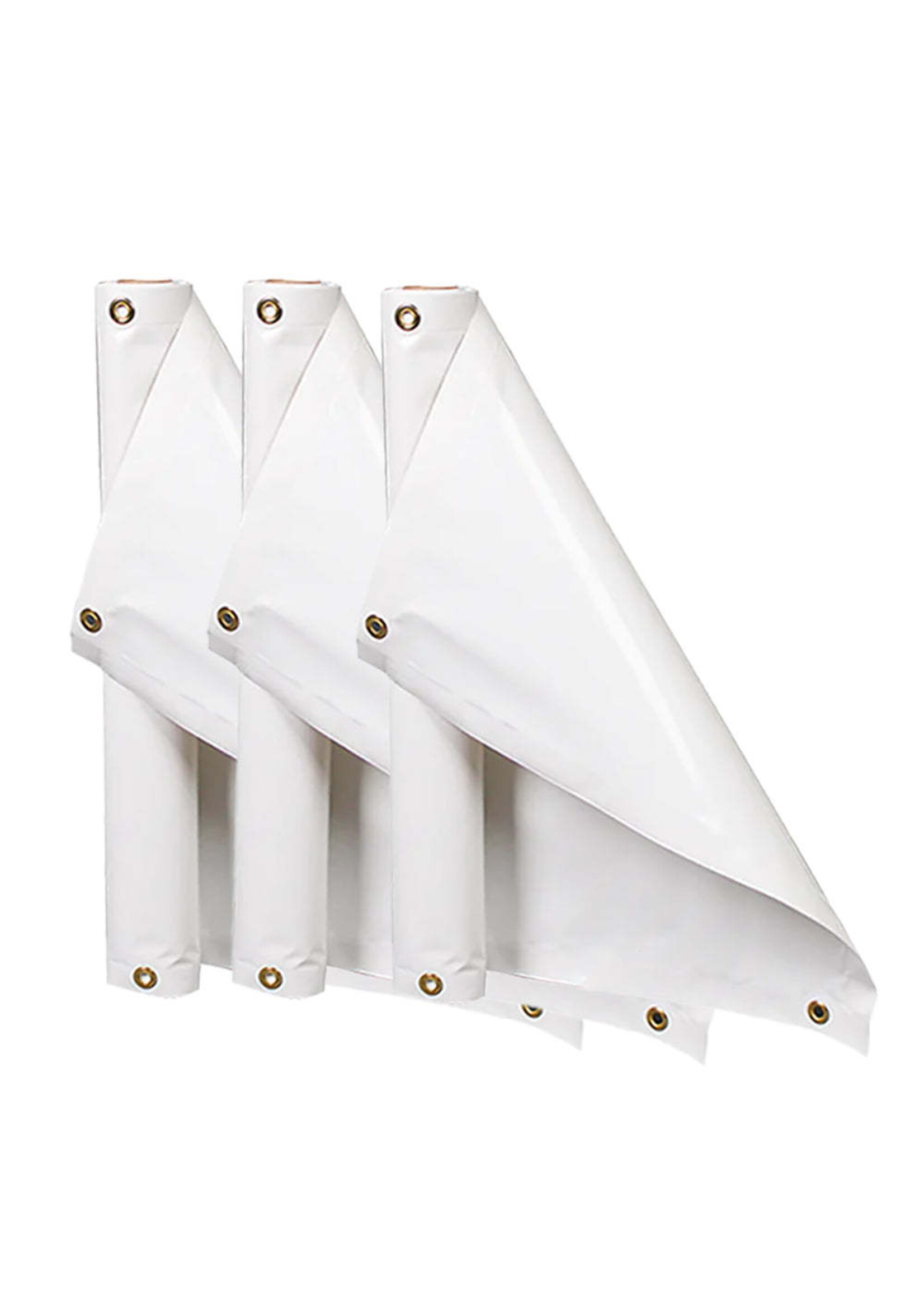 Endura EnduraMAX 10 oz. Premium Grommeted Banner Blanks White