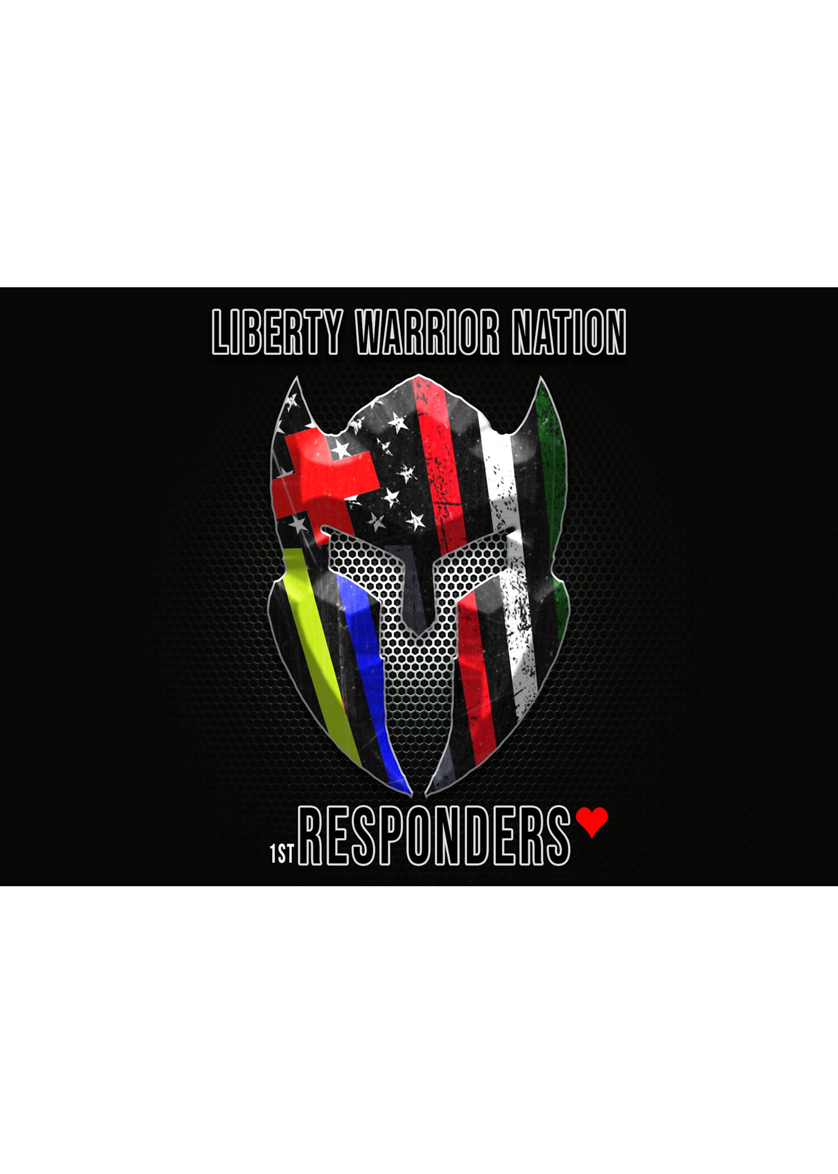 LWN LWN Badge 1st Responders Uv Sticker