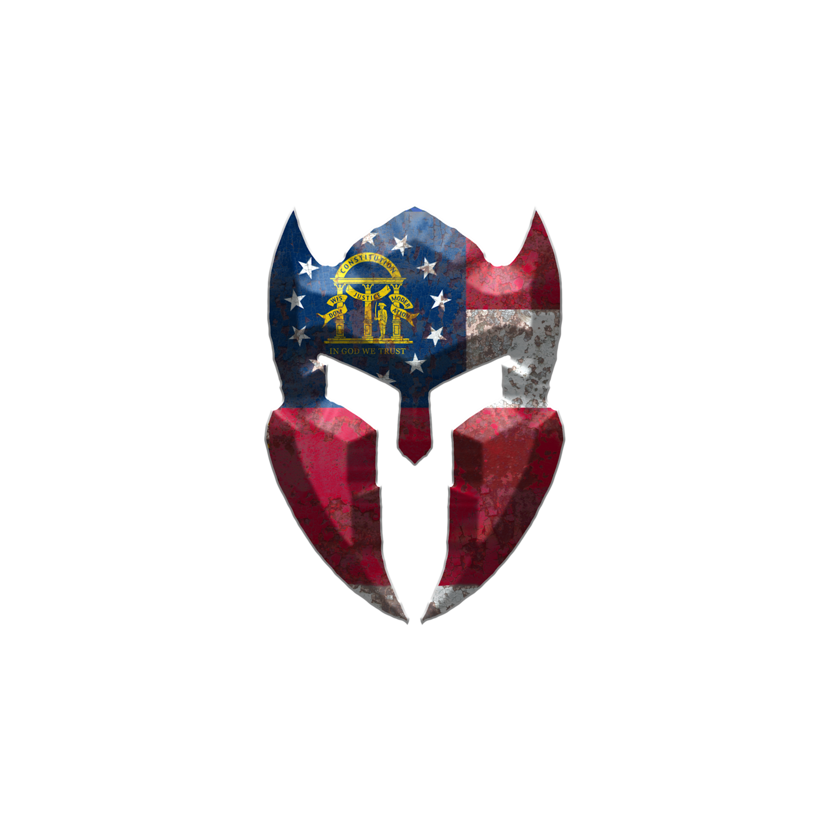 LWN LWN Badge Georgia State Uv Sticker