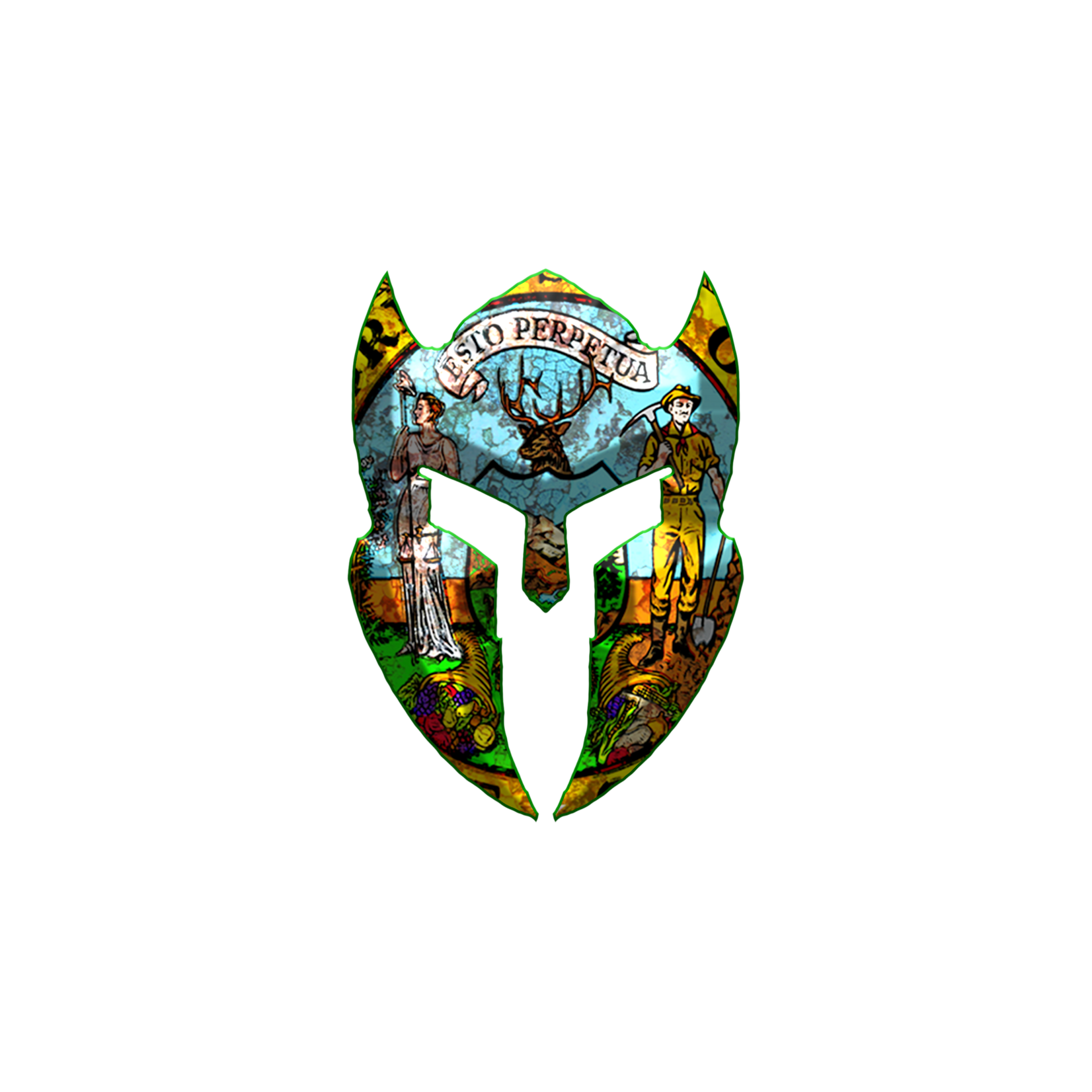 LWN LWN Badge Idaho State Uv Sticker