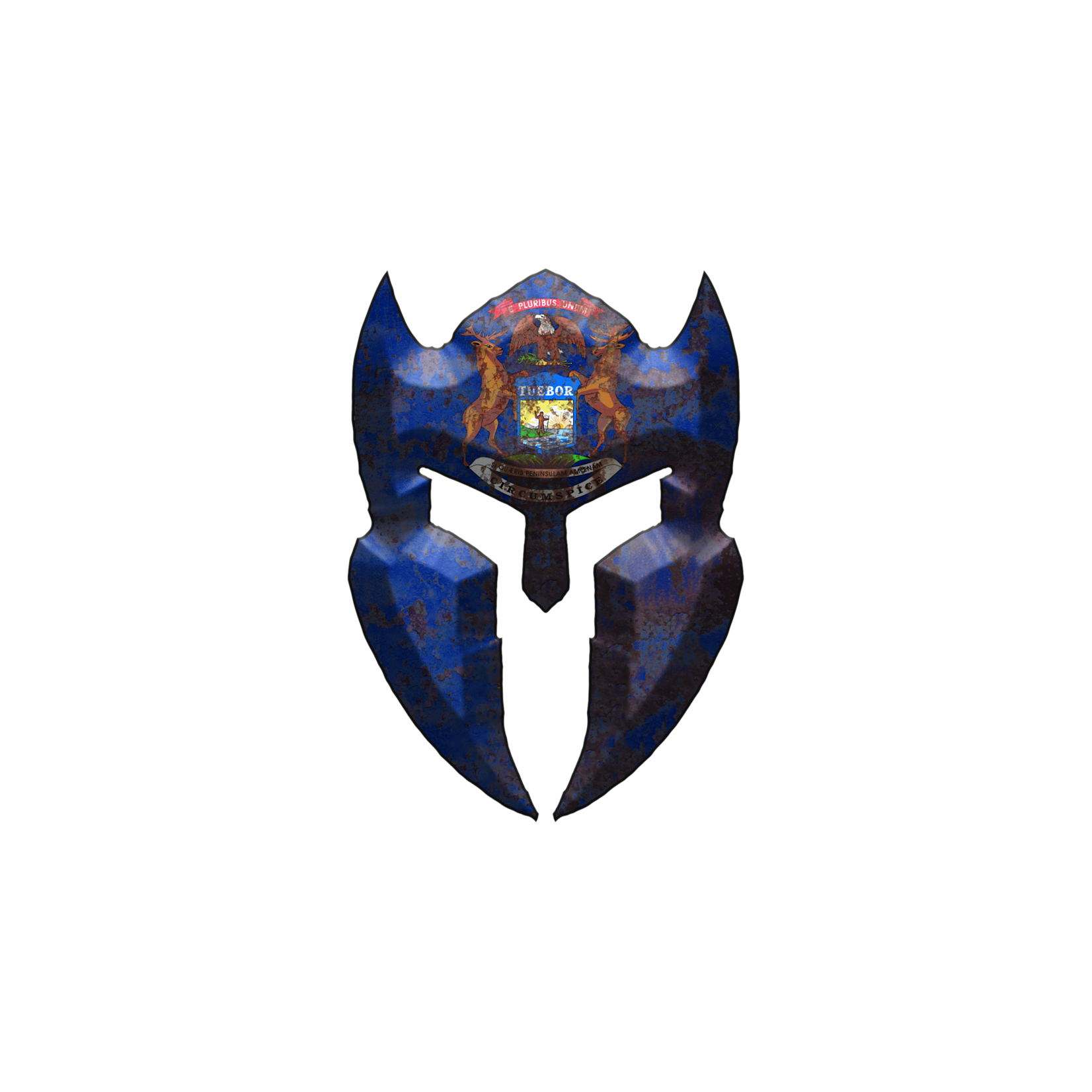 LWN LWN Badge Michigan State Uv Sticker