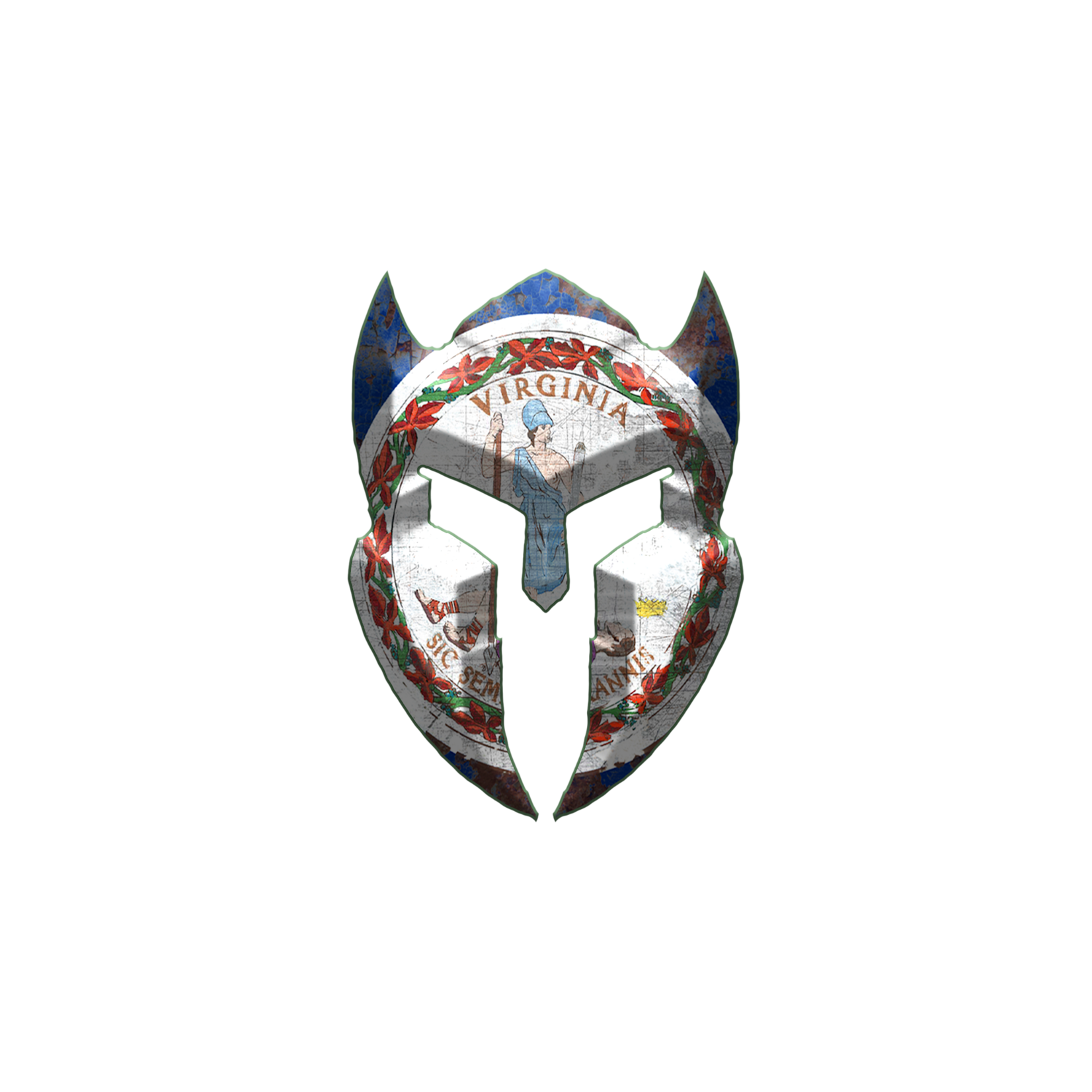 LWN LWN Badge Virginia State Uv Sticker