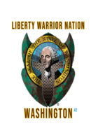 LWN LWN Badge Washington State with Text Uv Sticker