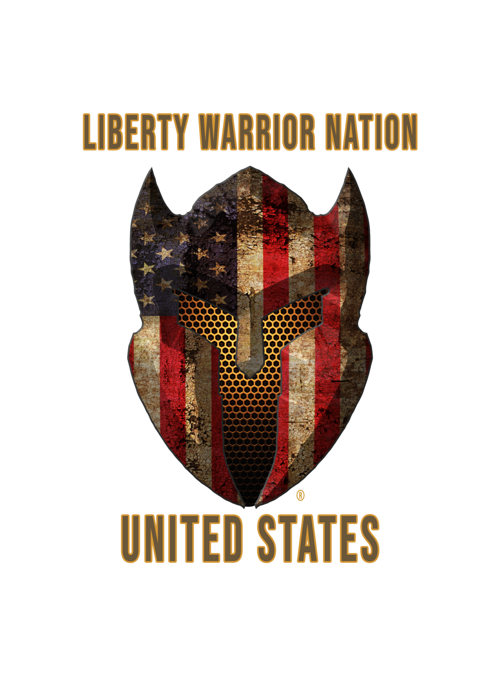 LWN LWN Badge United States with Text Uv Sticker