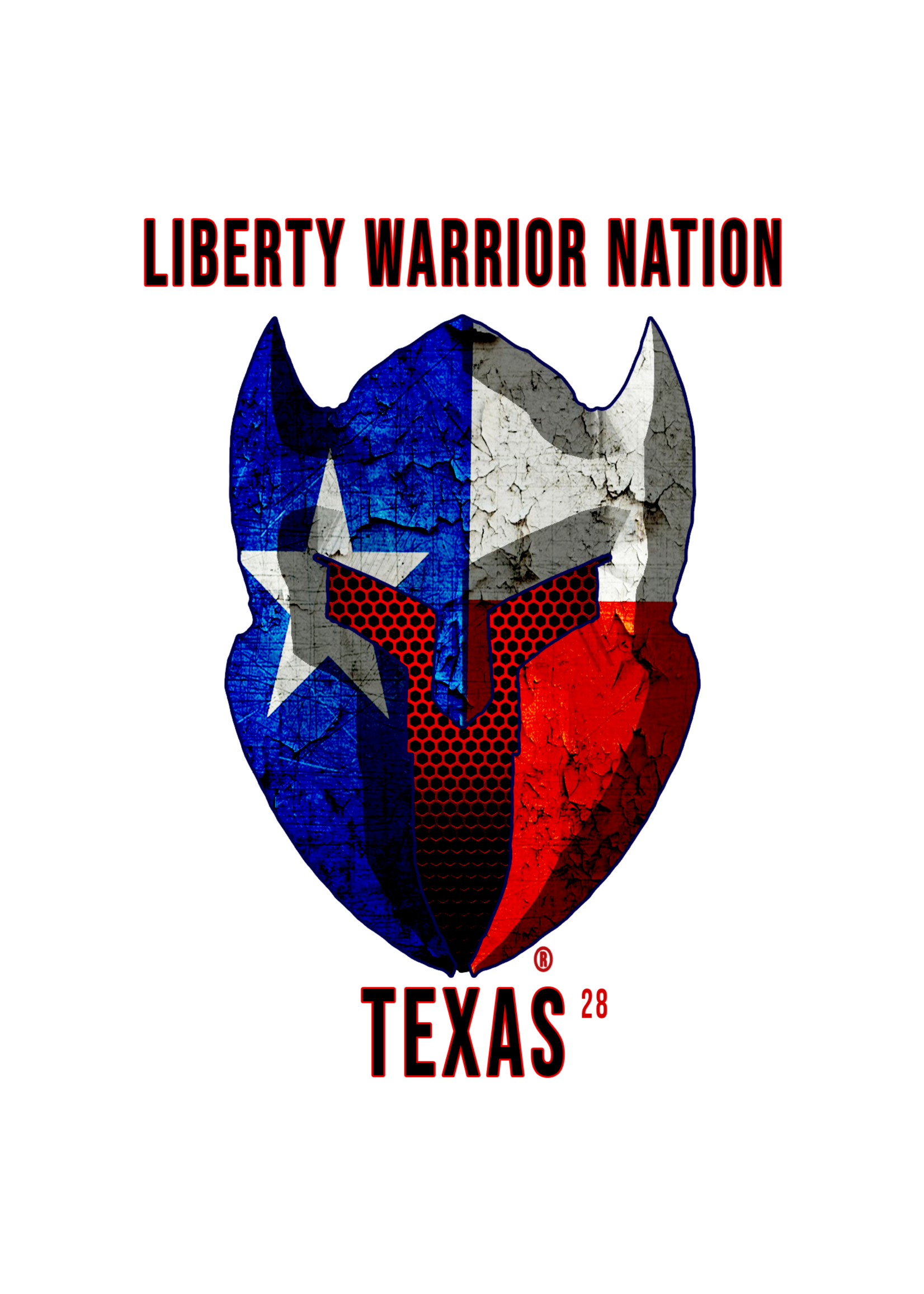 LWN LWN Badge Texas State with Text Uv Sticker