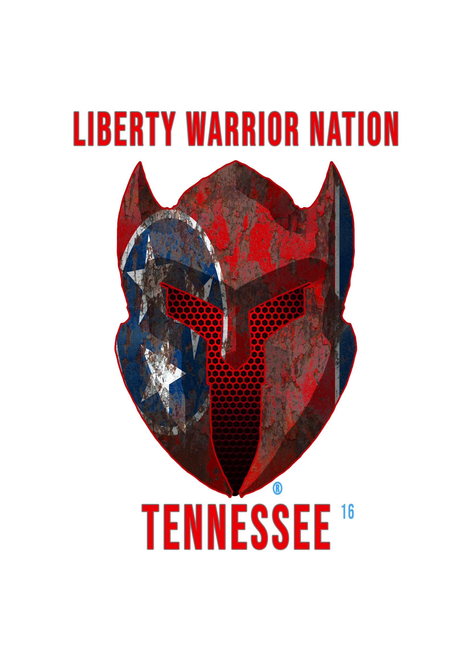 LWN LWN Badge Tennessee State with Text Uv Sticker