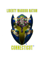 LWN LWN Badge Connecticut State with Text Uv Sticker