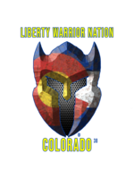 LWN LWN Badge Colorado State with Text Uv Sticker