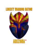 LWN LWN Badge Arizona State with Text Uv Sticker