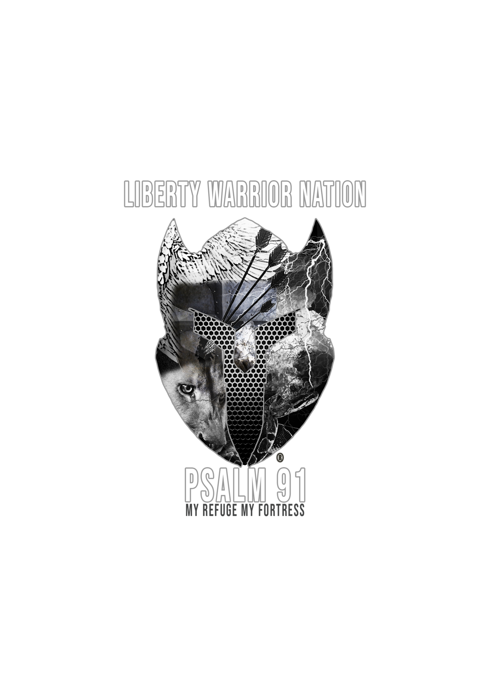 LWN LWN Badge Psalm 91 Uv Sticker