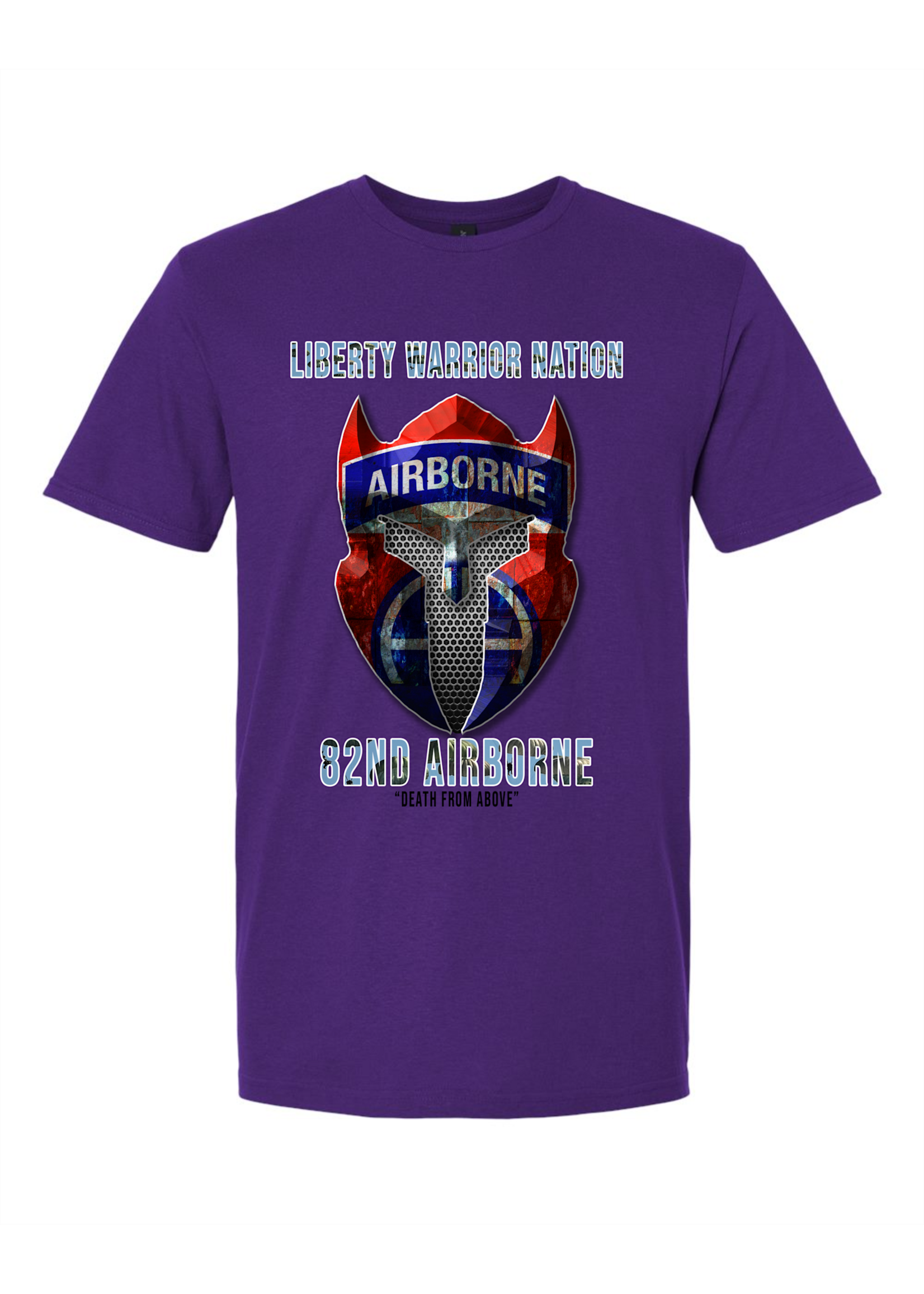 LWN Libery Warrior Nation 82nd Airborne Shirt