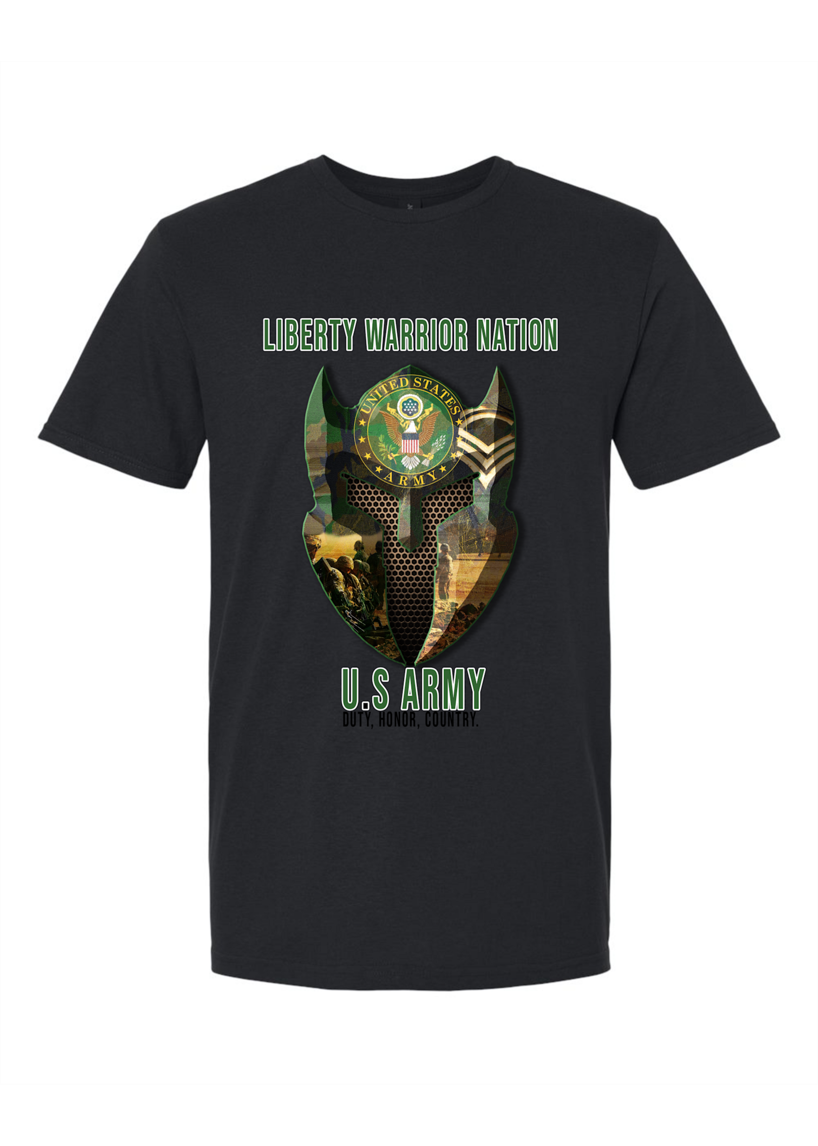 LWN Liberty Warrior Nation Army Shirt