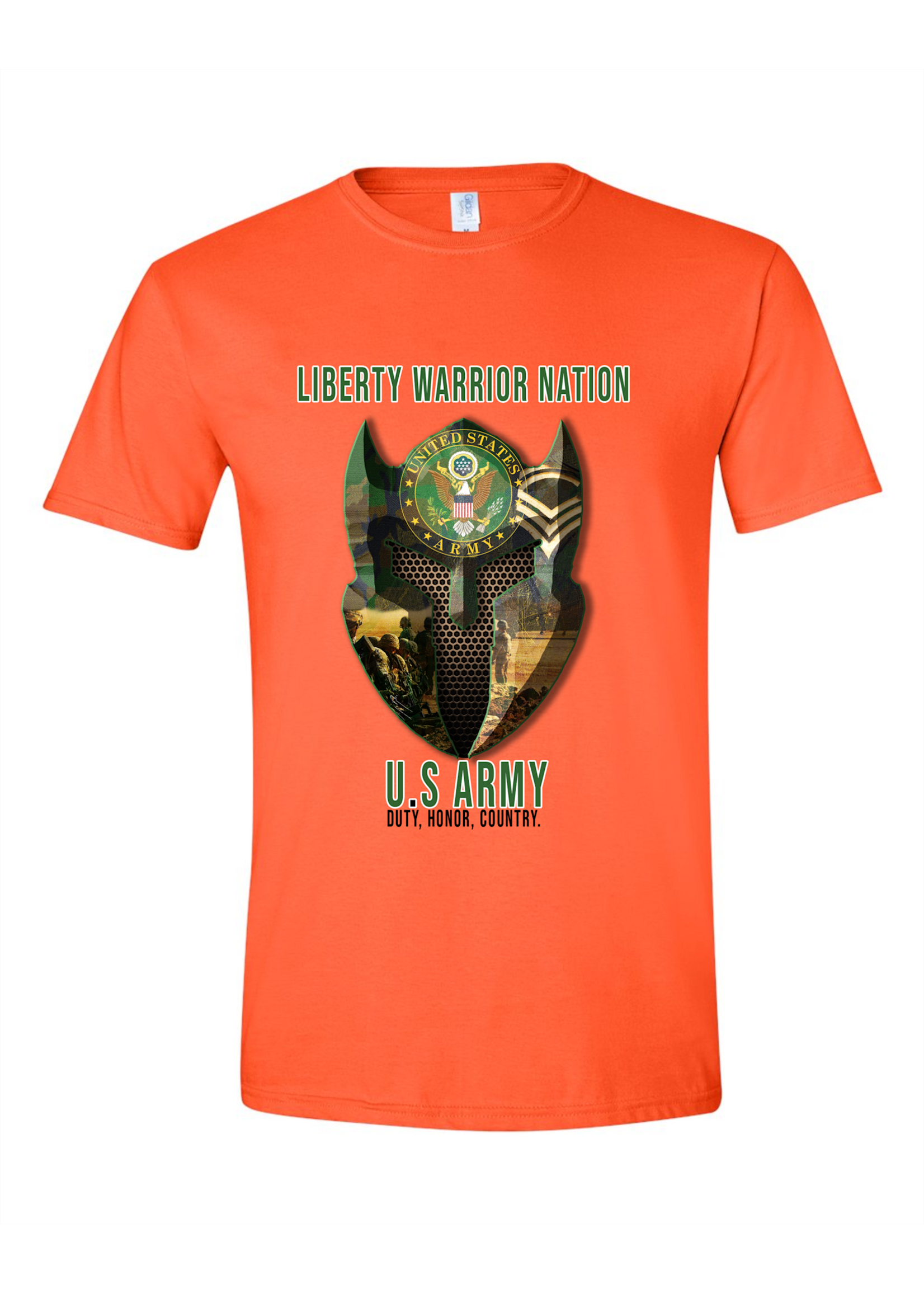 LWN Liberty Warrior Nation Army Shirt