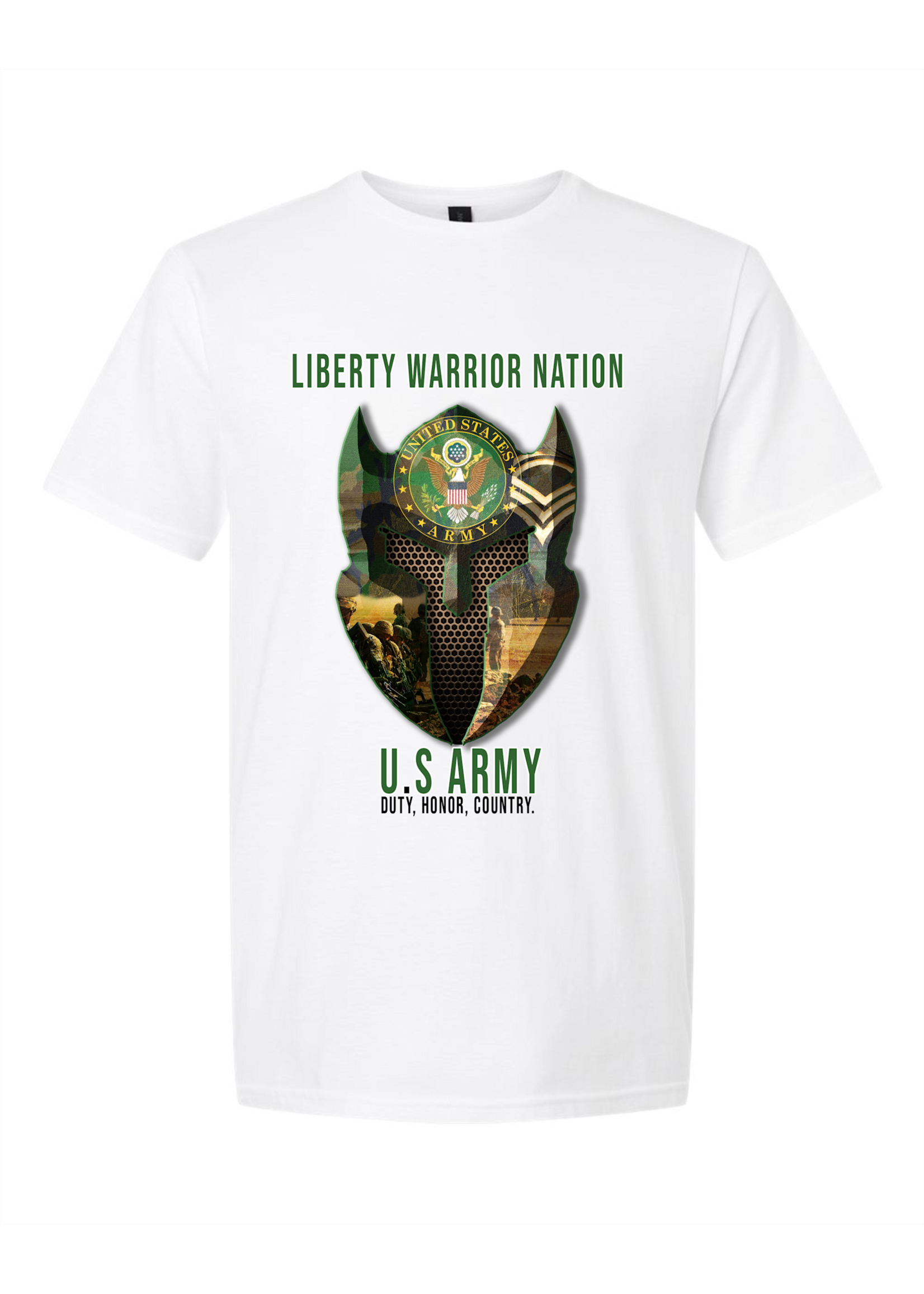 LWN Liberty Warrior Nation Army Shirt