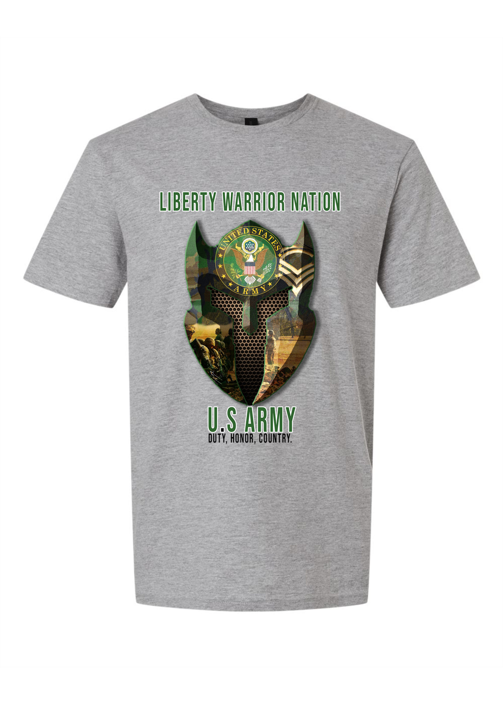 LWN Liberty Warrior Nation Army Shirt