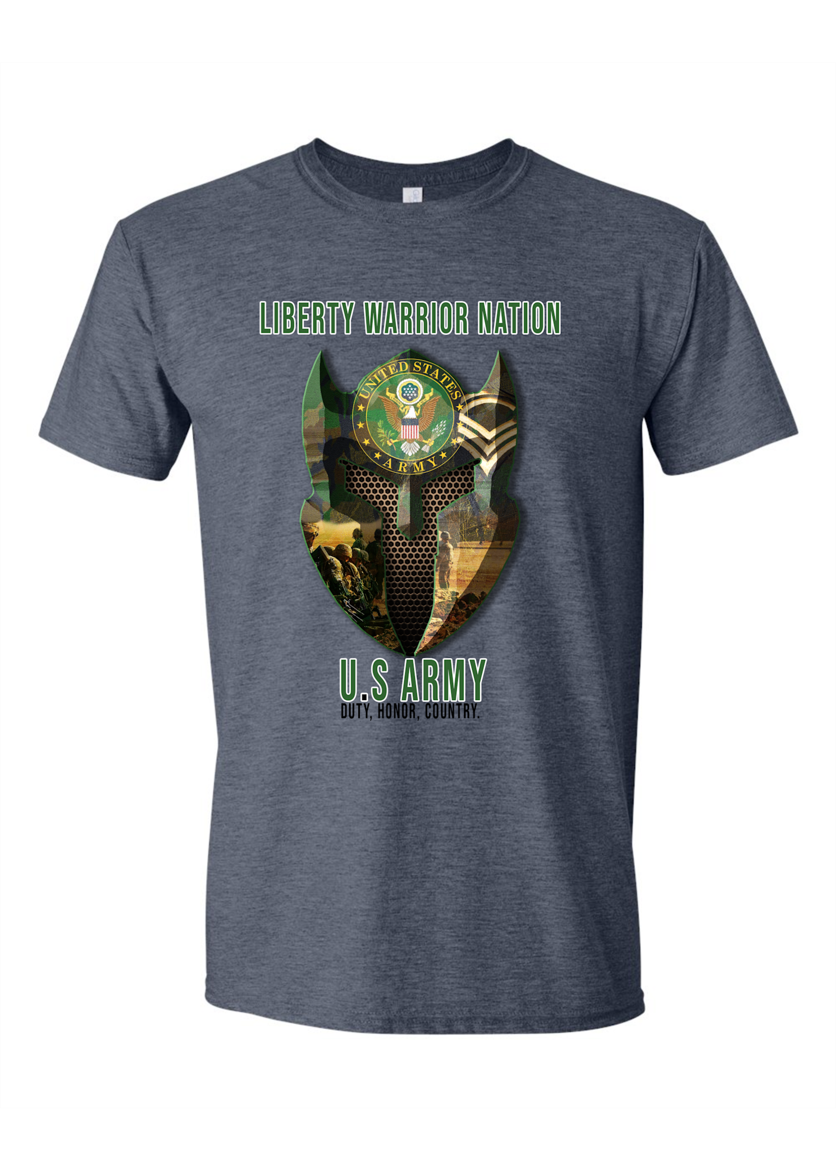 LWN Liberty Warrior Nation Army Shirt