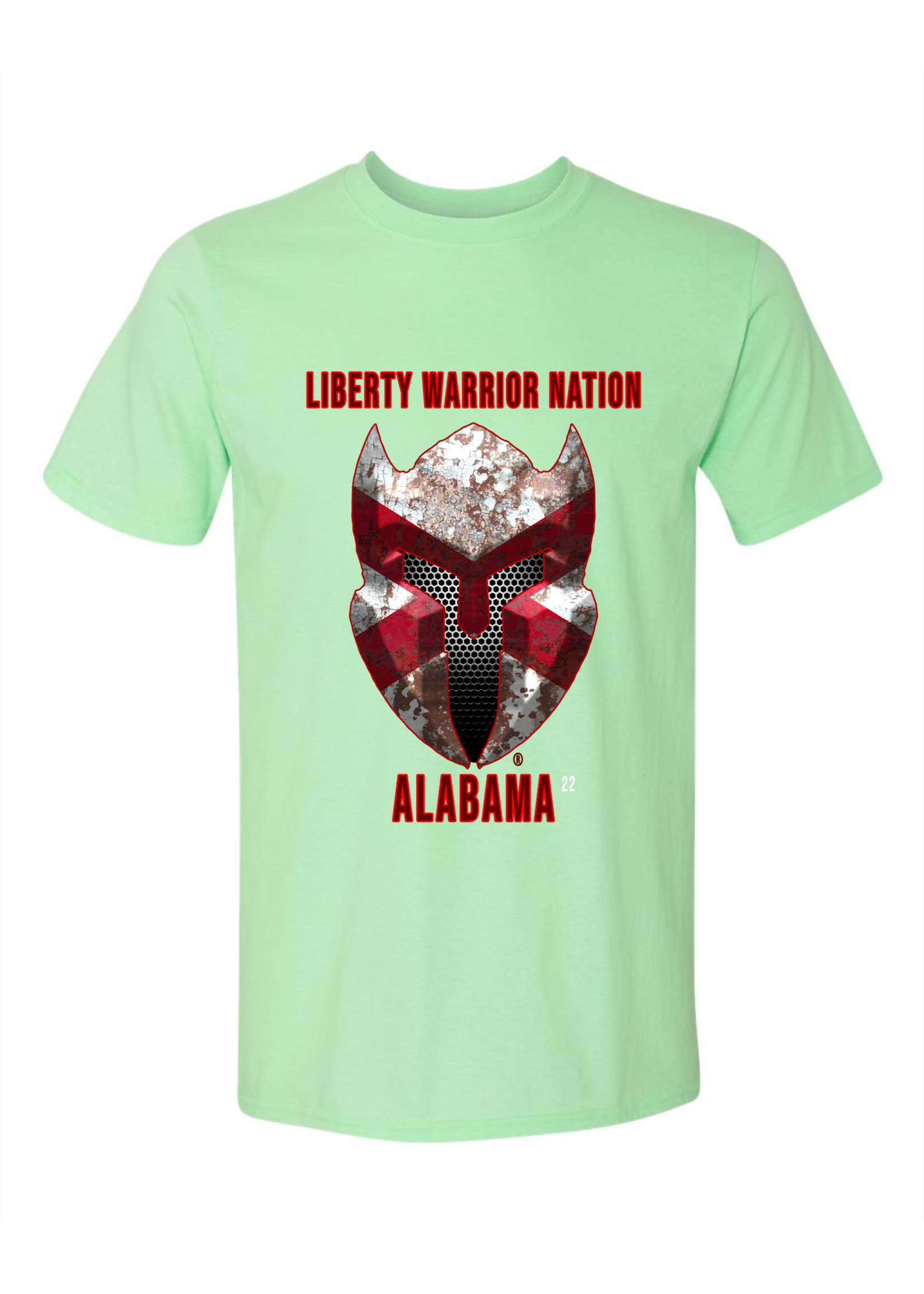 LWN Liberty Warrior Nation Alabama with Text Shirt
