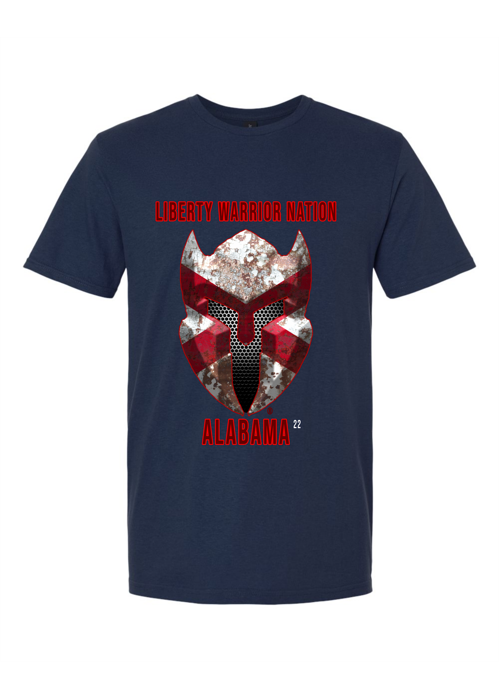 LWN Liberty Warrior Nation Alabama with Text Shirt