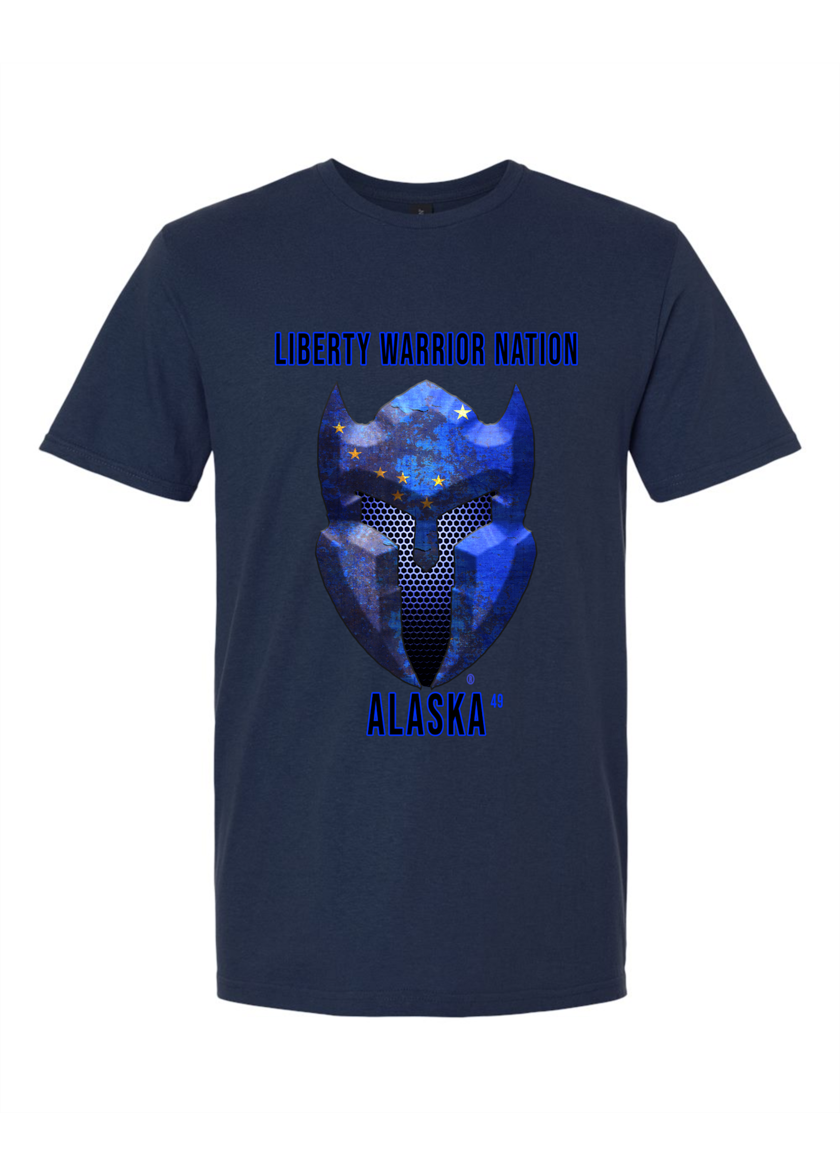 LWN Liberty Warrior Nation Alaska with Text Shirt