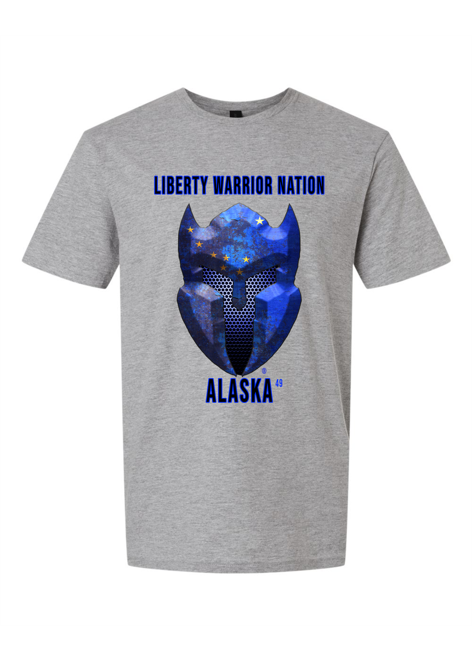 LWN Liberty Warrior Nation Alaska with Text Shirt