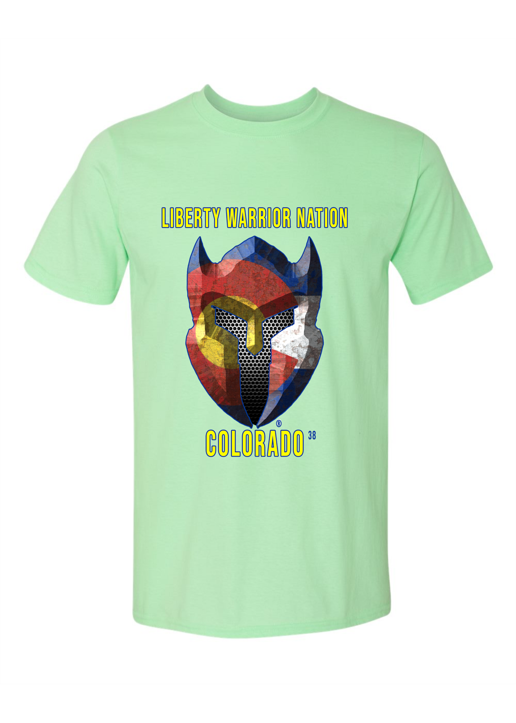 LWN Liberty Warrior Nation Colorado with Text Shirt