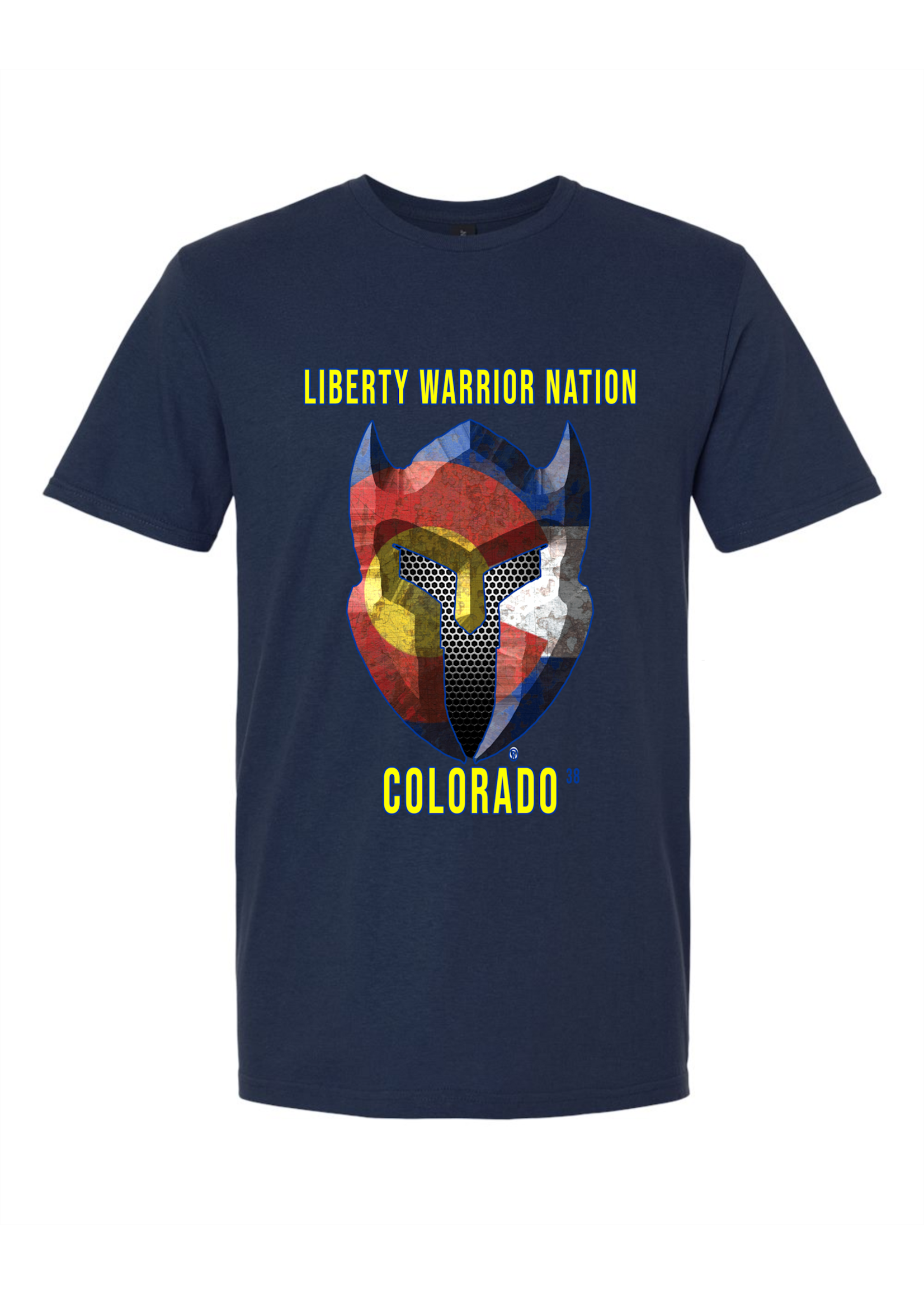 LWN Liberty Warrior Nation Colorado with Text Shirt