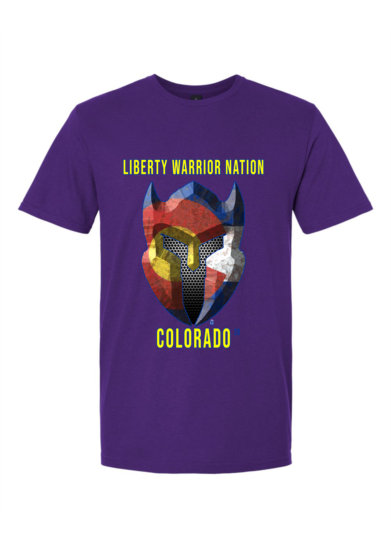 LWN Liberty Warrior Nation Colorado with Text Shirt