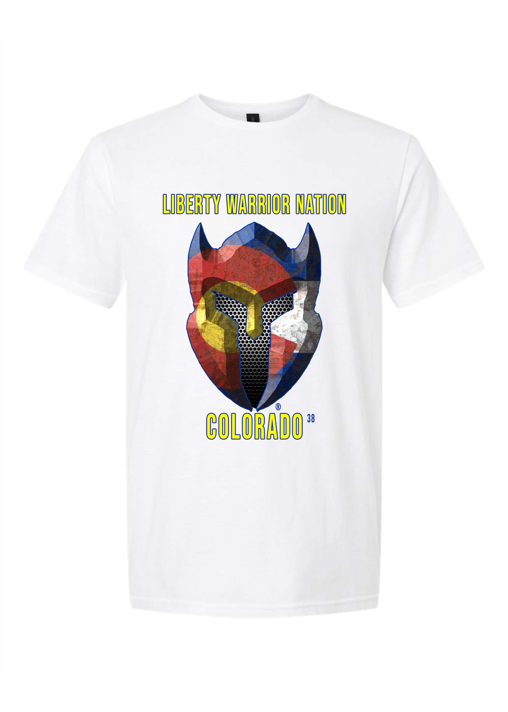 LWN Liberty Warrior Nation Colorado with Text Shirt