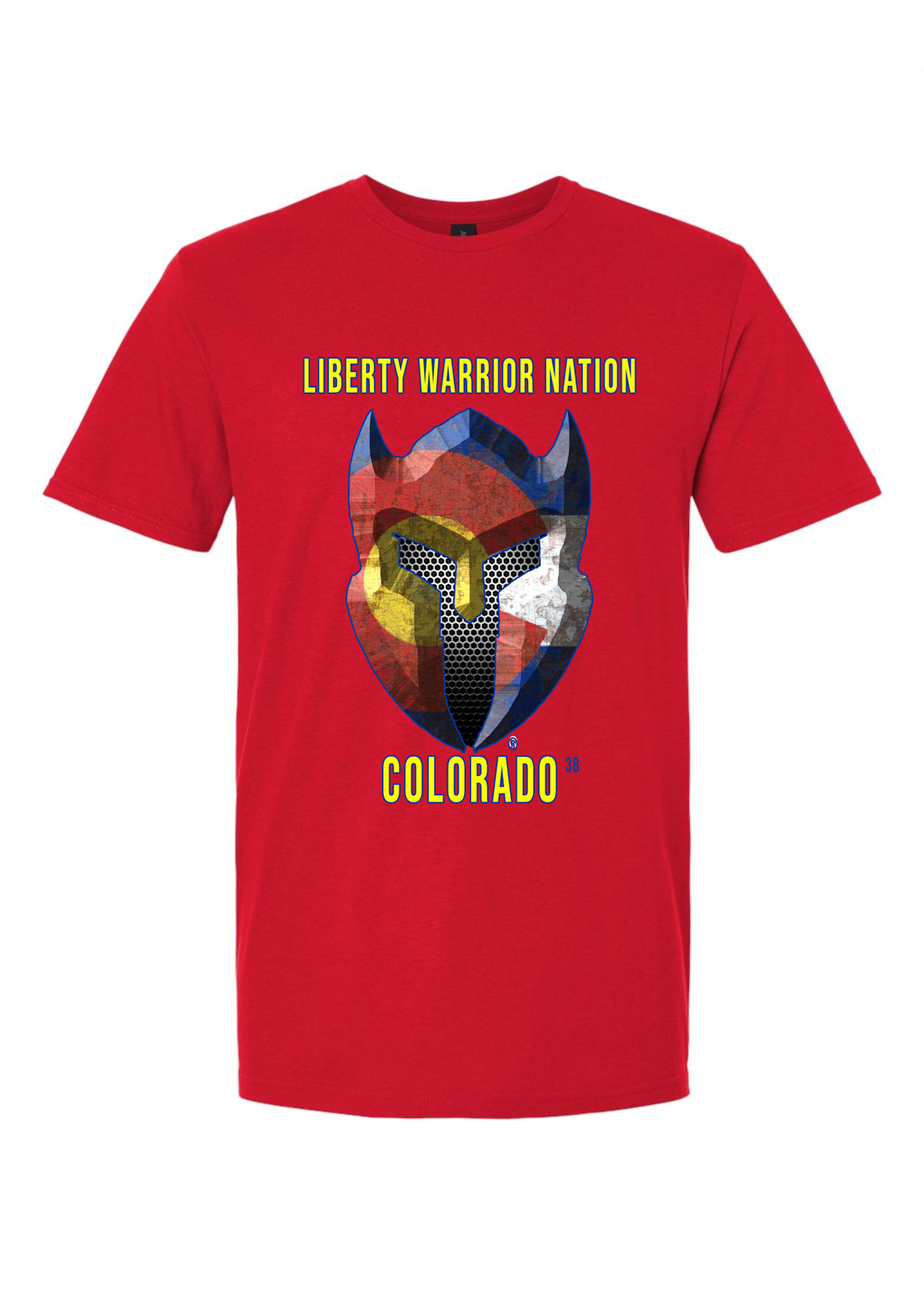 LWN Liberty Warrior Nation Colorado with Text Shirt
