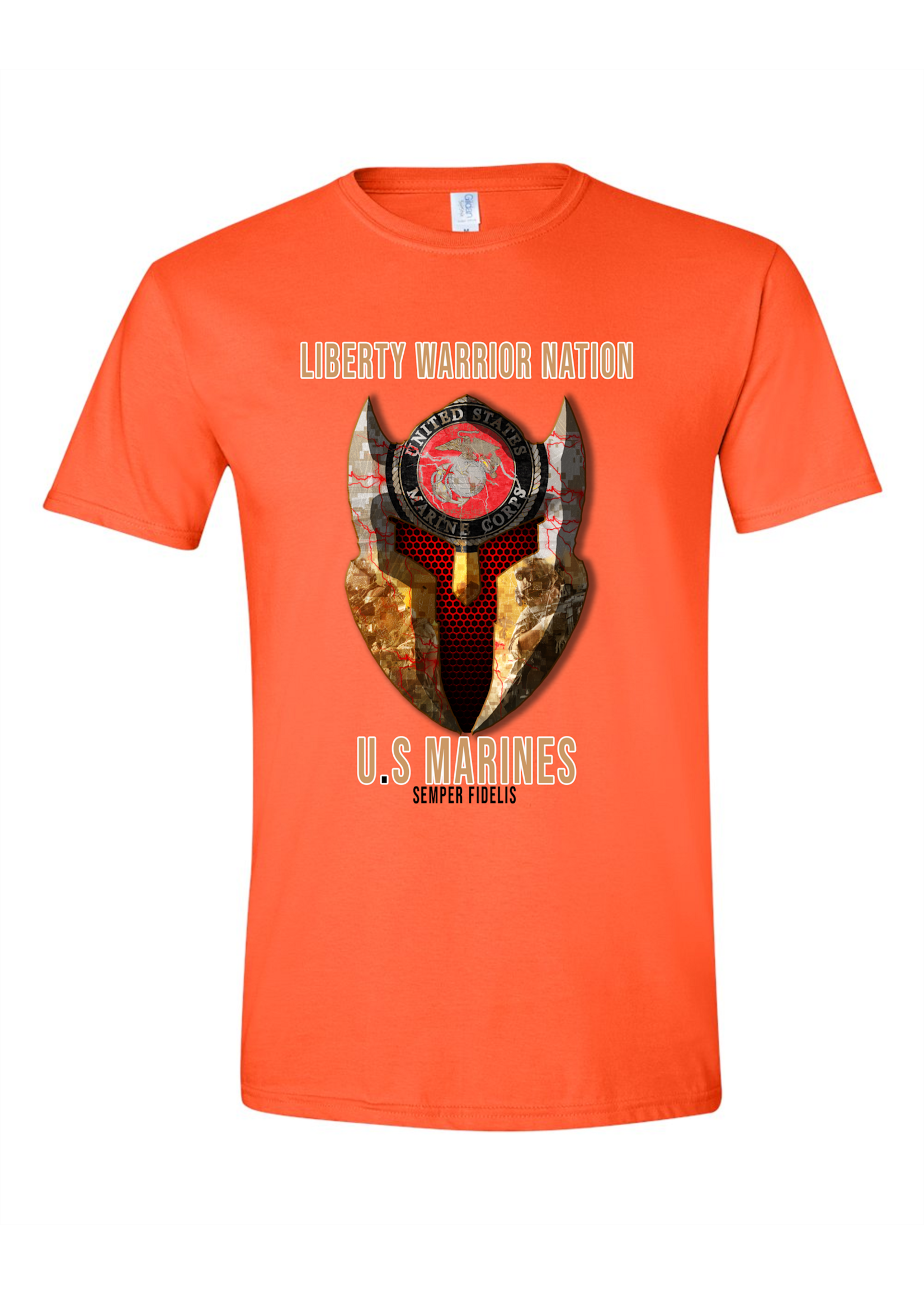 LWN Liberty Warrior Nation Marine Shirt