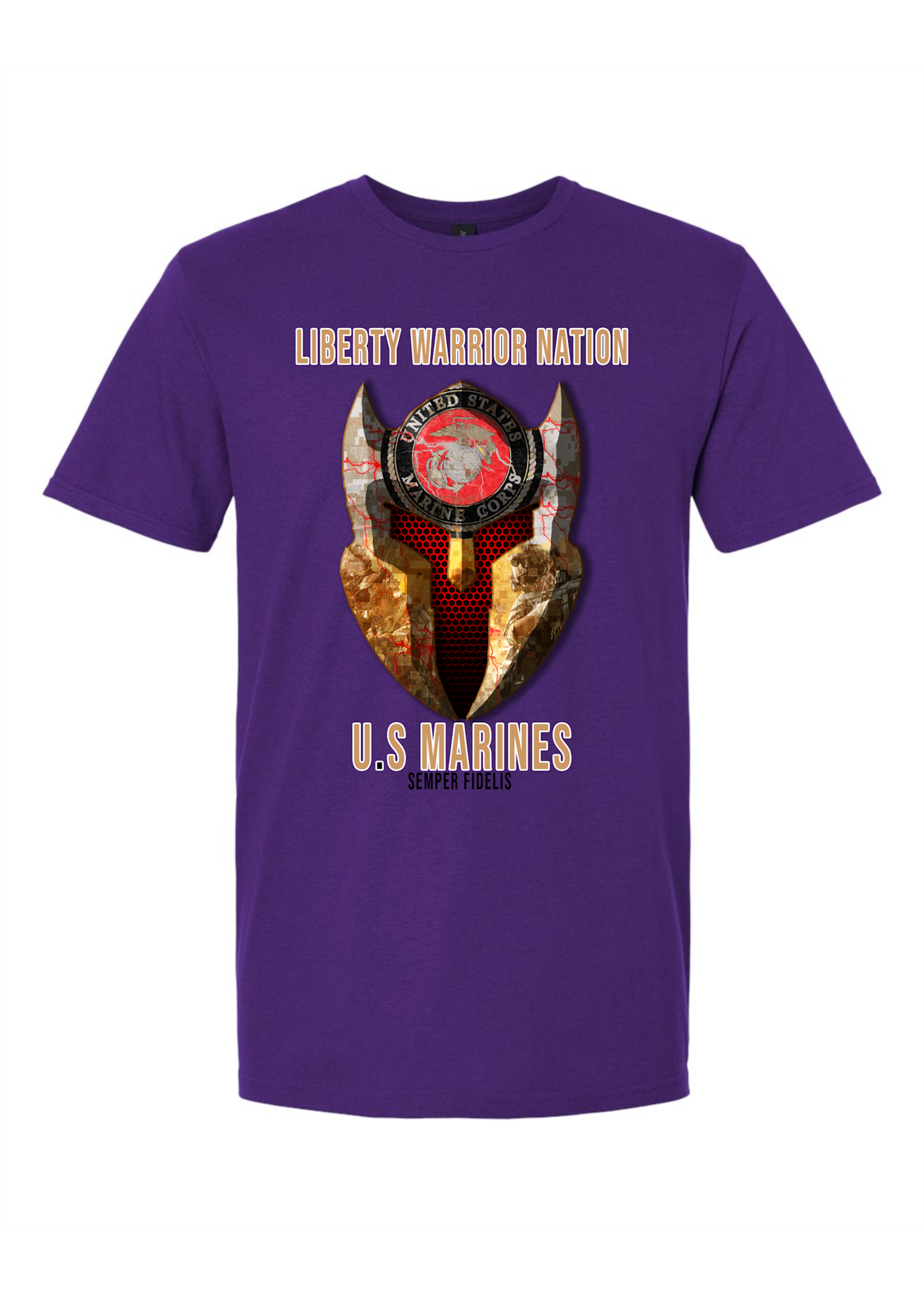 LWN Liberty Warrior Nation Marine Shirt