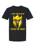 LWN Liberty Warrior Nation Support Our Troops Shirt