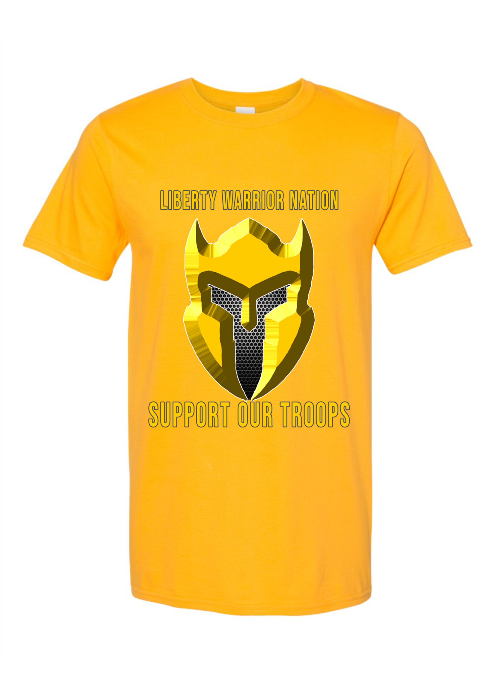 LWN Liberty Warrior Nation Support Our Troops Shirt