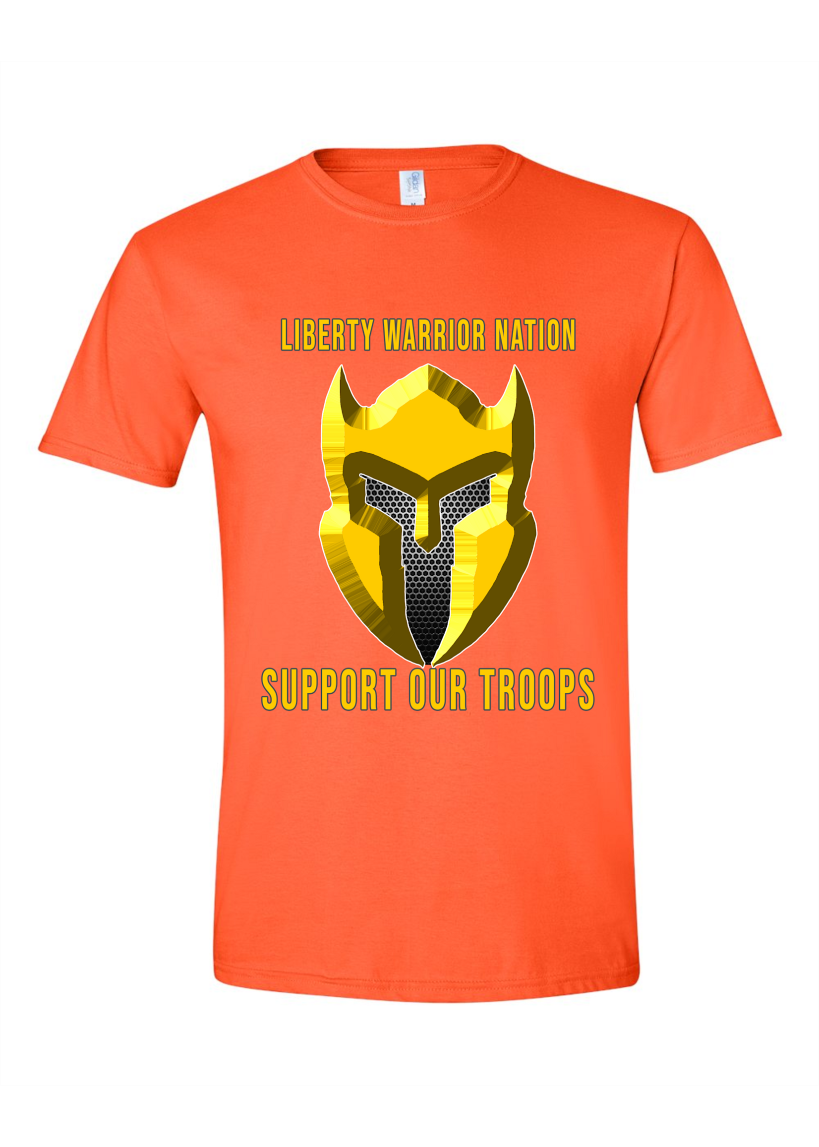 LWN Liberty Warrior Nation Support Our Troops Shirt