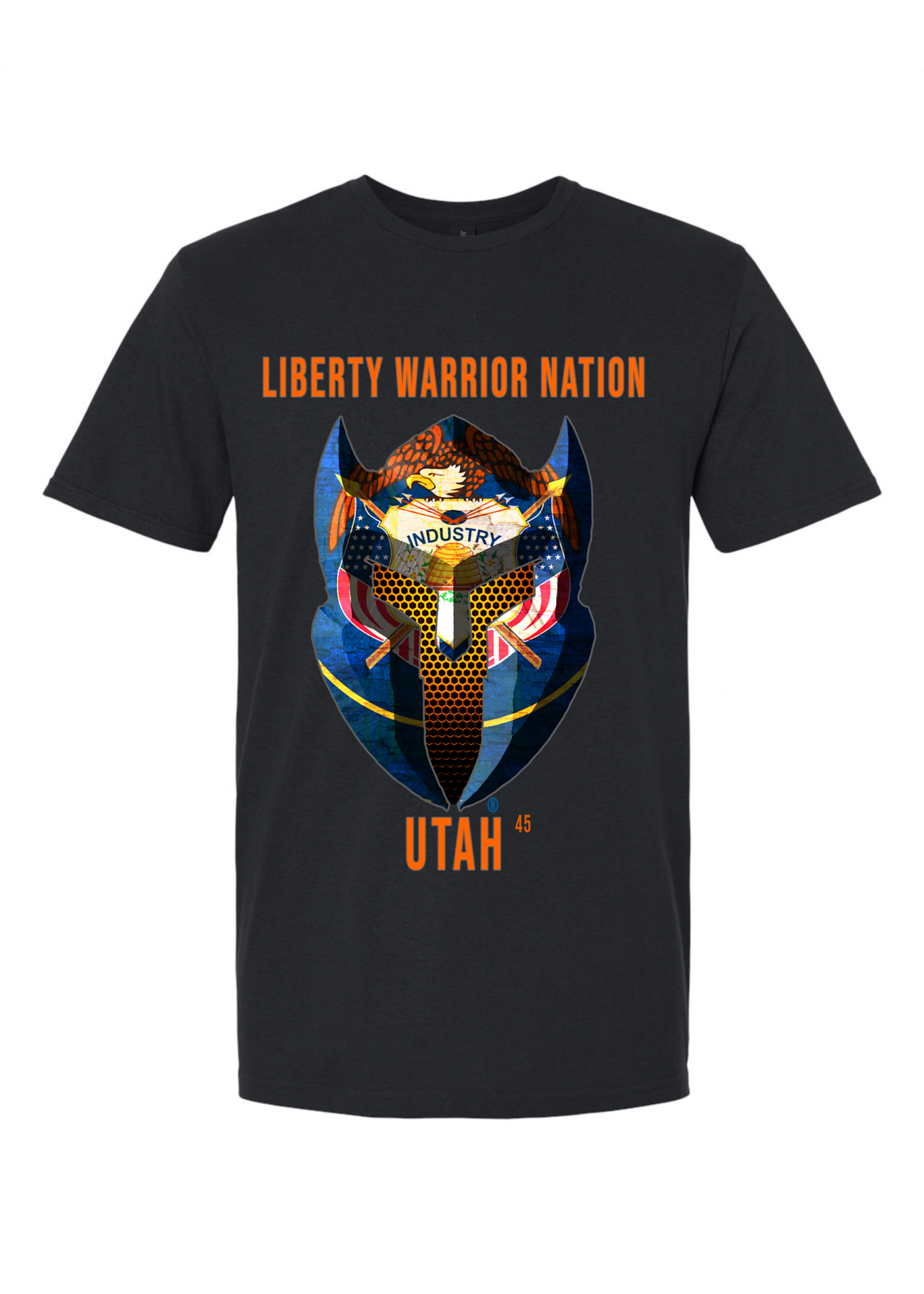 LWN Liberty Warrior Nation Utah with Text Shirt