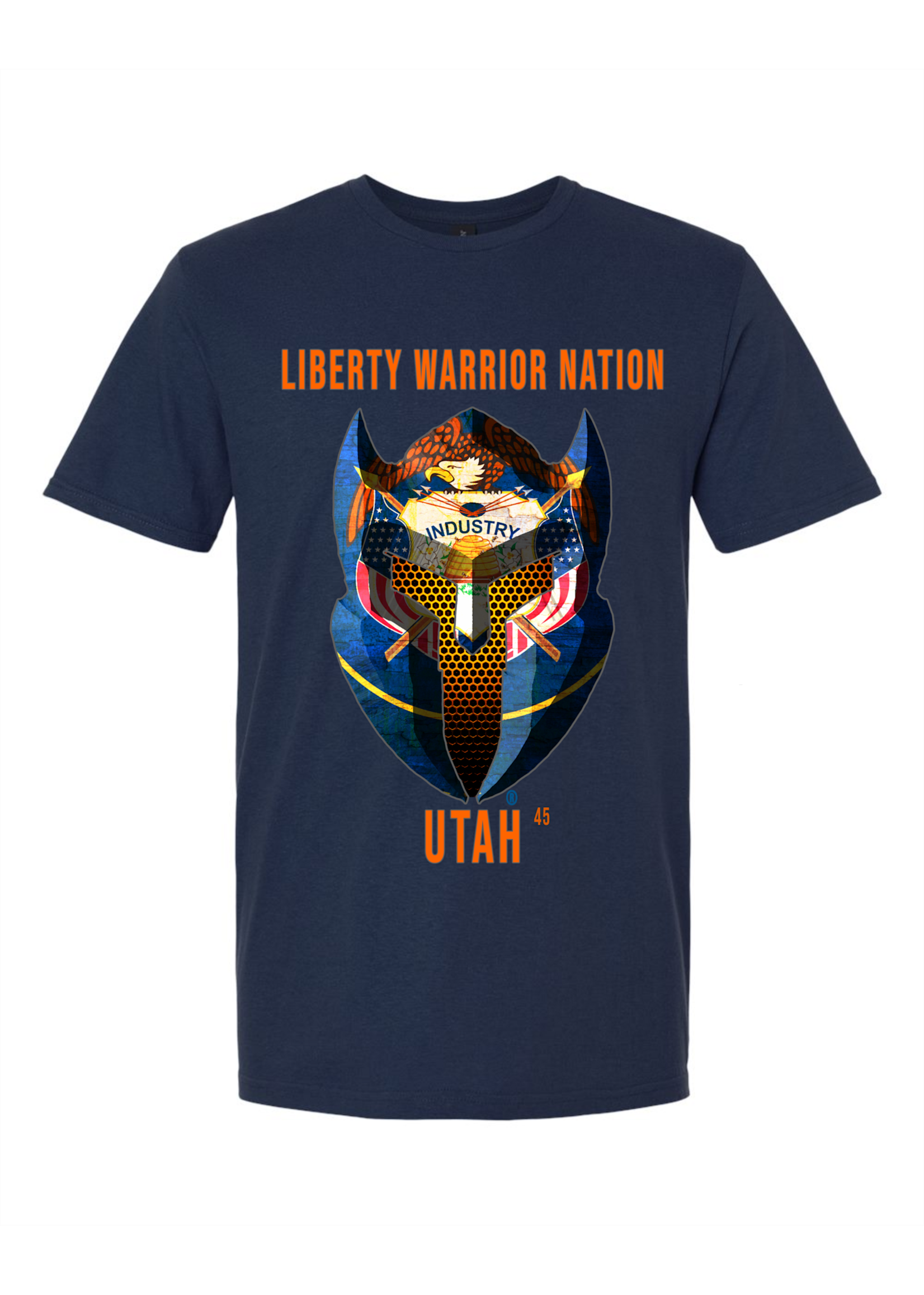 LWN Liberty Warrior Nation Utah with Text Shirt