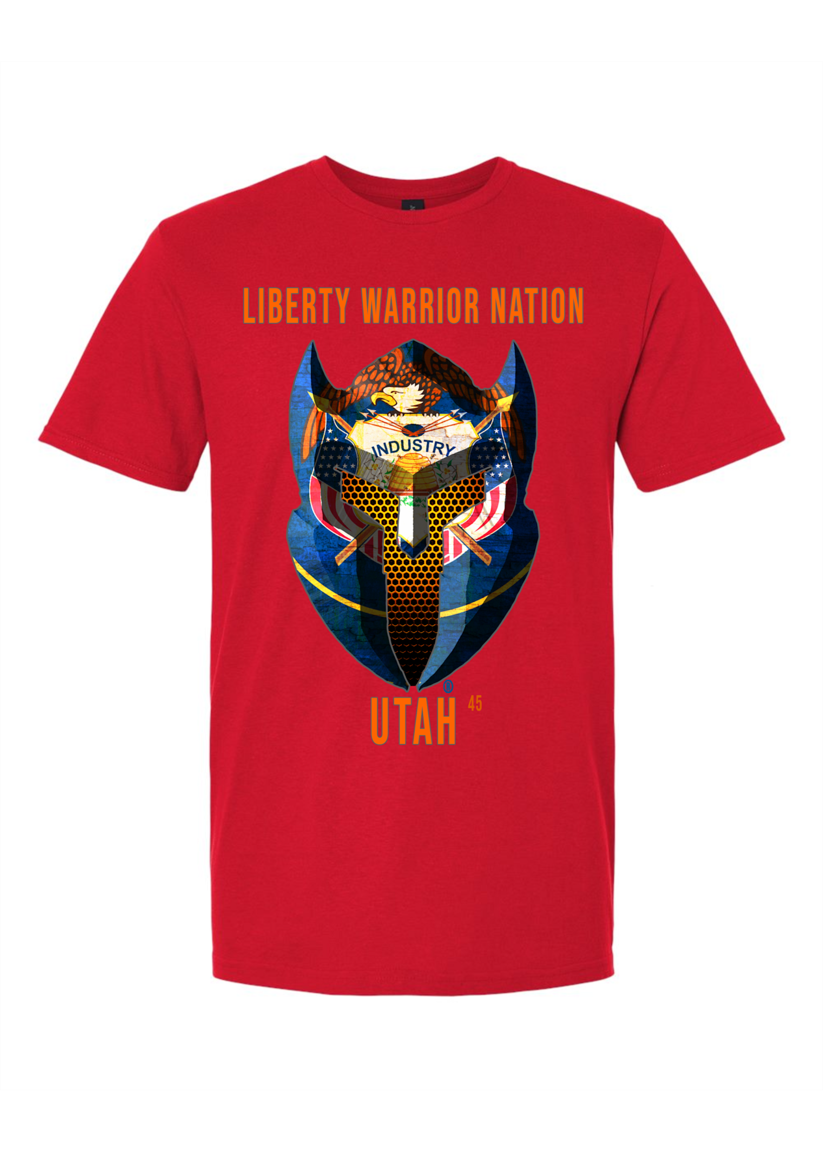 LWN Liberty Warrior Nation Utah with Text Shirt