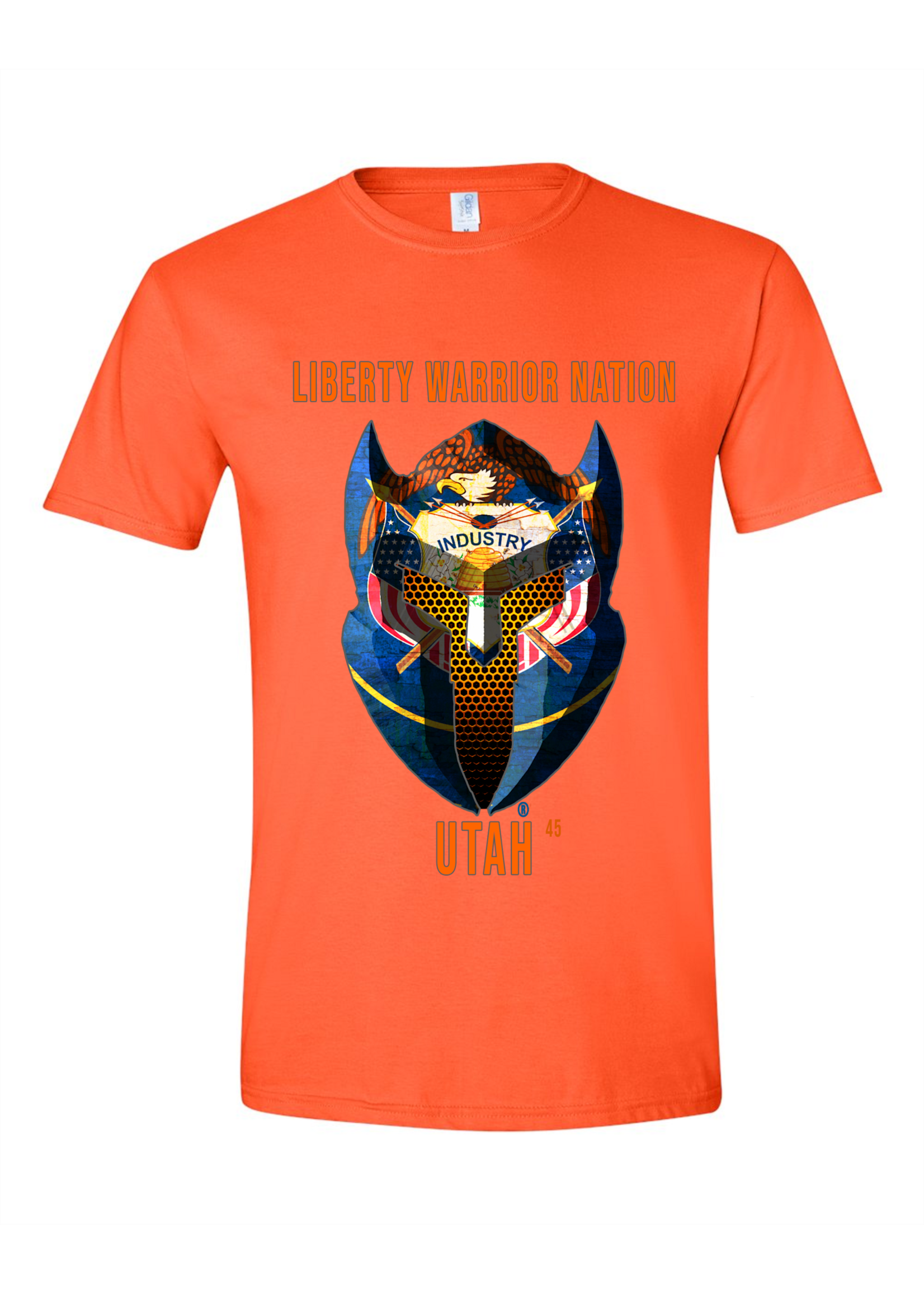 LWN Liberty Warrior Nation Utah with Text Shirt