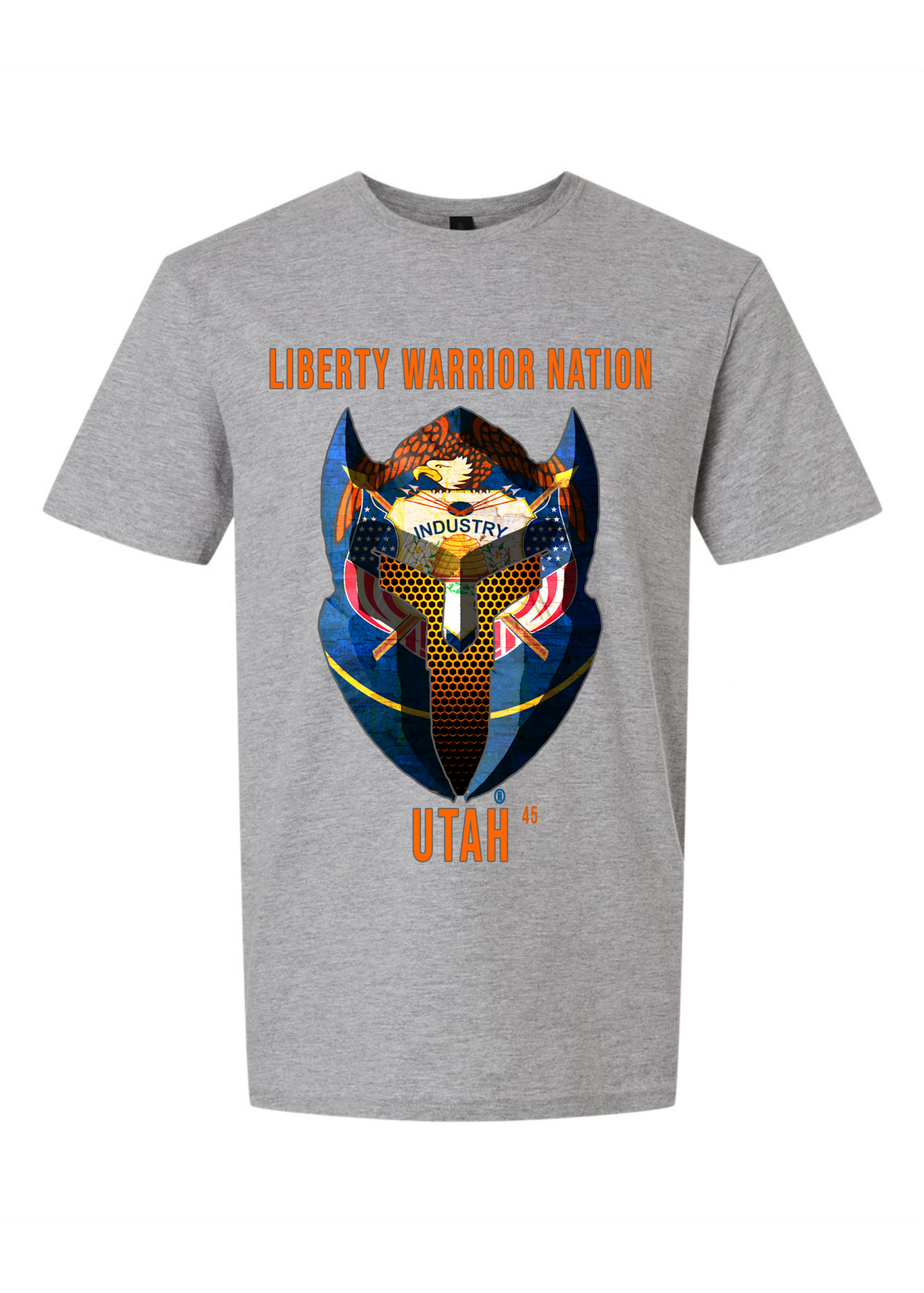 LWN Liberty Warrior Nation Utah with Text Shirt