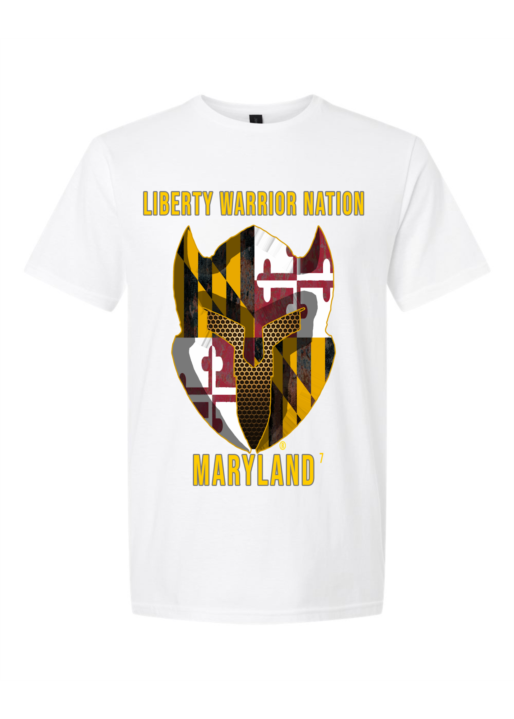 LWN Liberty Warrior Nation Maryland with Text Shirt