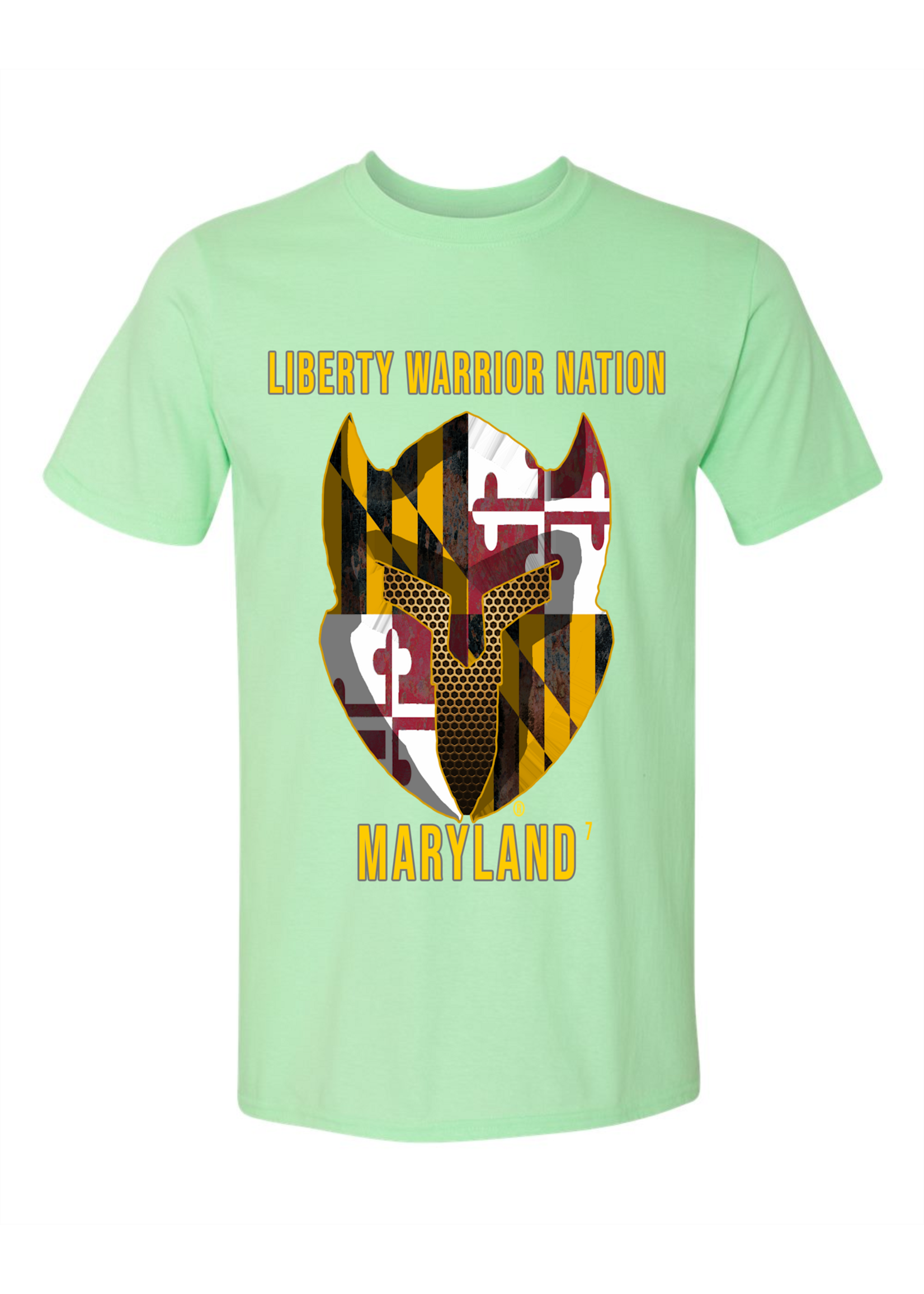 LWN Liberty Warrior Nation Maryland with Text Shirt